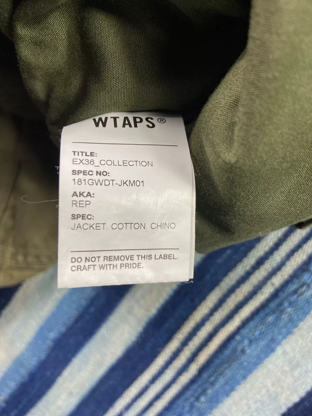 Wtaps WTAPS 18SS Cotton Chino Tactical Vest Size US S / EU 44-46 / 1 - 6 Thumbnail