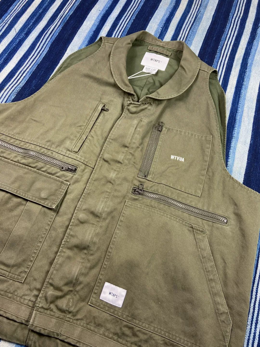 Wtaps WTAPS 18SS Cotton Chino Tactical Vest Size US S / EU 44-46 / 1 - 4 Thumbnail