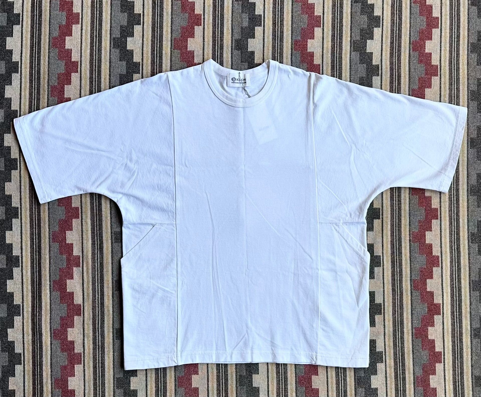 KUON KUON Kite Tee Solid Loose Heavyweight Pocket Size US M / EU 48-50 / 2 - 2 Thumbnail