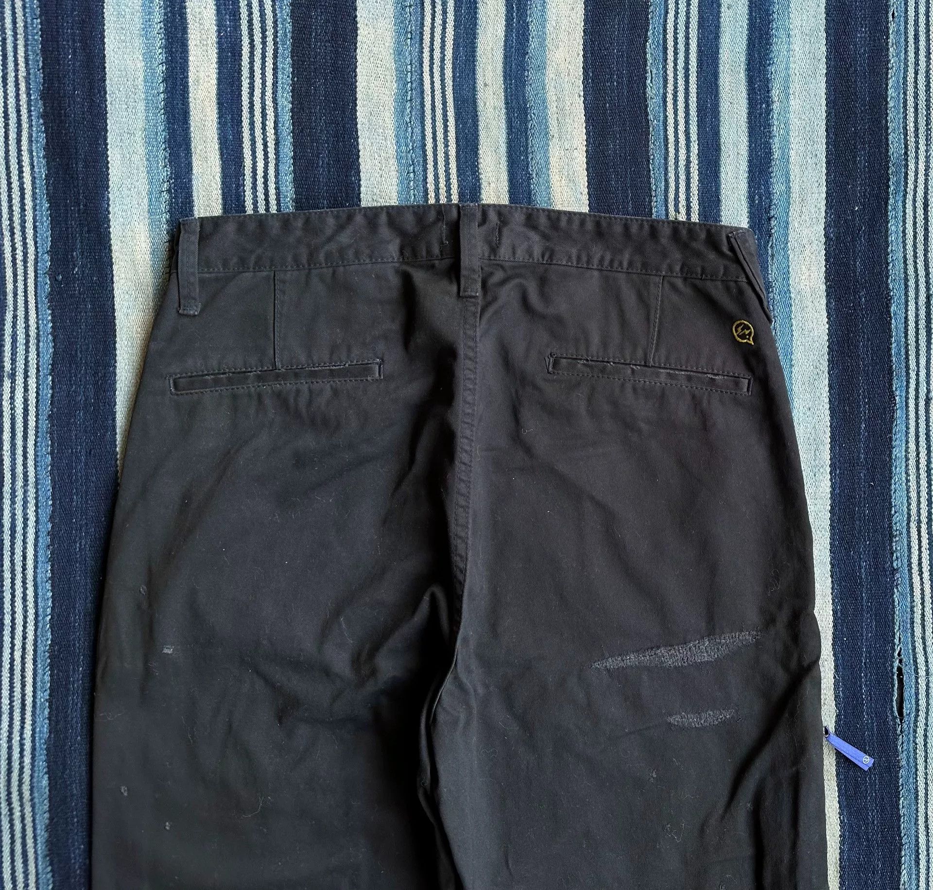Vanquish Vanquish Fragment Distressed Denim Casual Pants Size US 30 / EU 46 - 4 Thumbnail