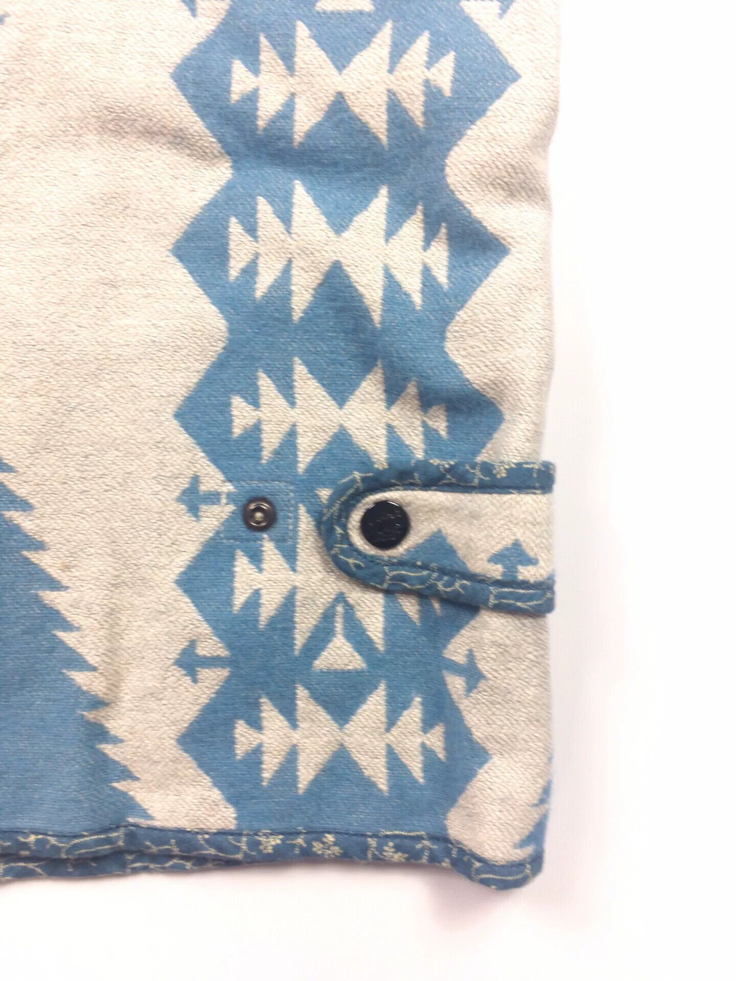 Kapital Kapital Linen Navajo Check Beach Vest Size US L / EU 52-54 / 3 - 4 Thumbnail