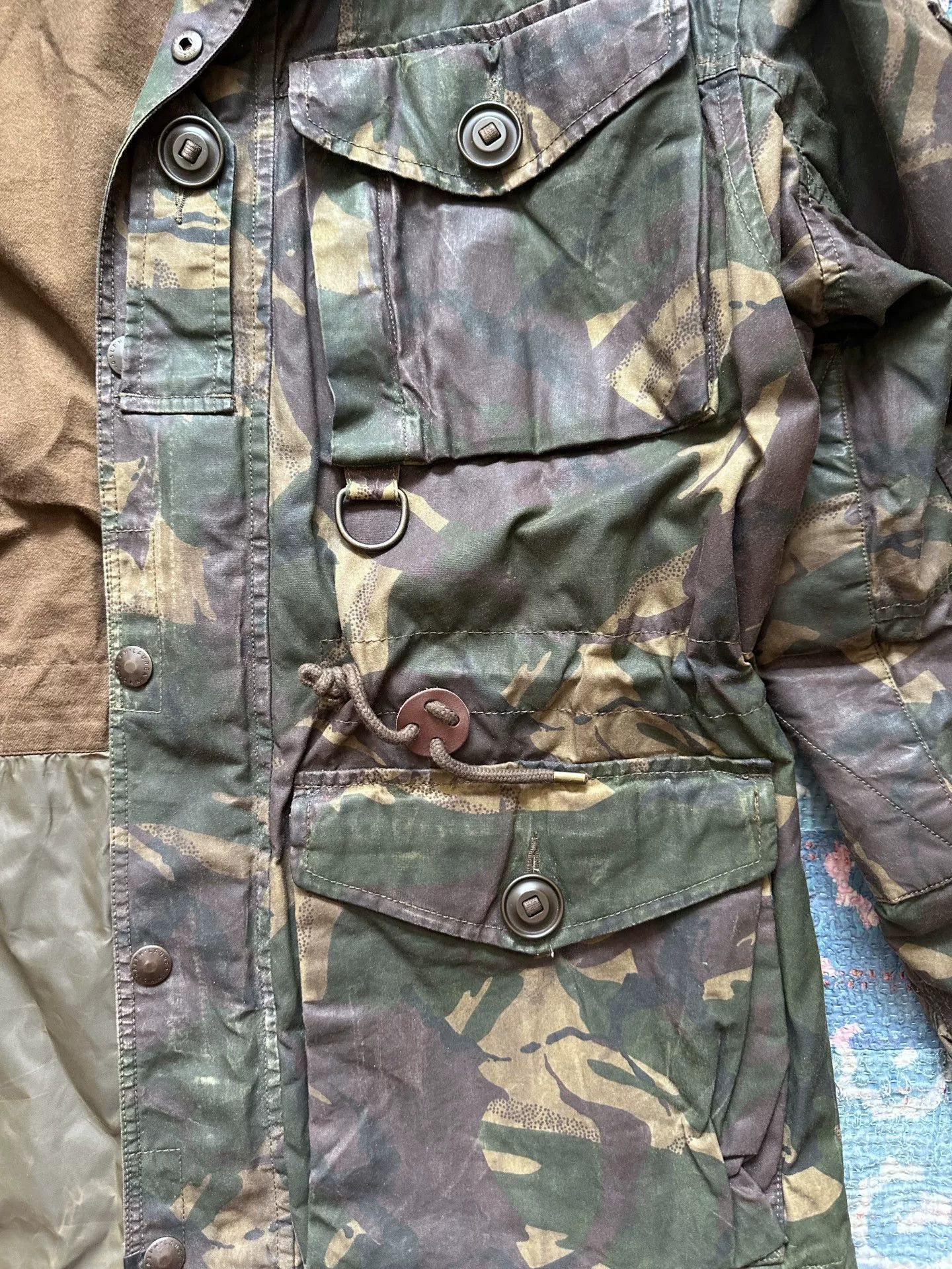 RRL Ralph Lauren Polo Ralph Lauren RRL Waxed Camo Jacket Size US M / EU 48-50 / 2 - 5 Thumbnail