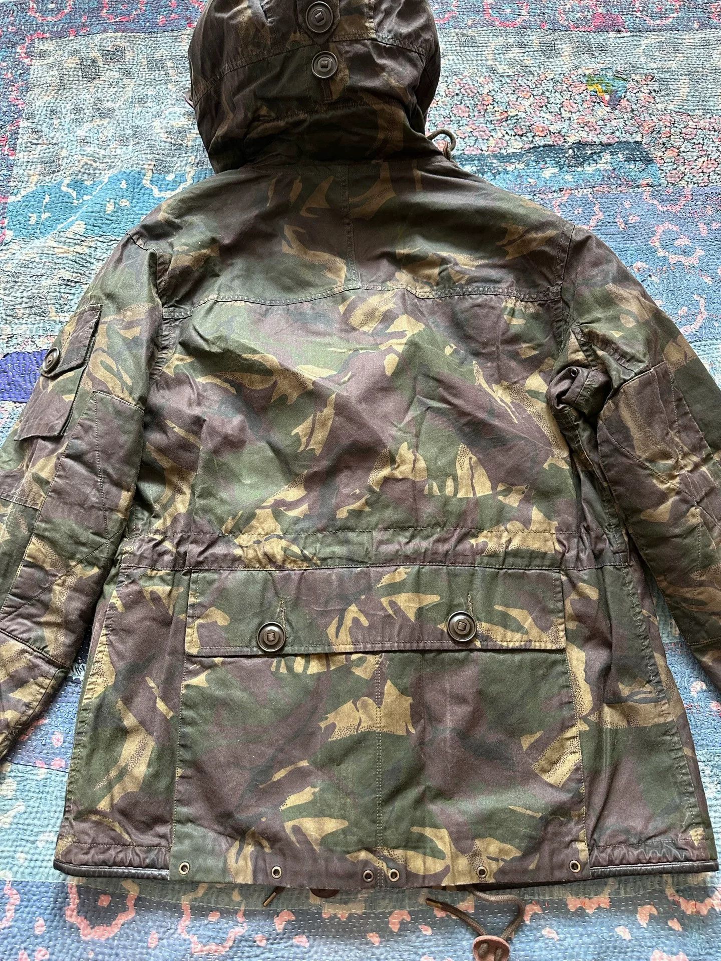 RRL Ralph Lauren Polo Ralph Lauren RRL Waxed Camo Jacket Size US M / EU 48-50 / 2 - 2 Thumbnail