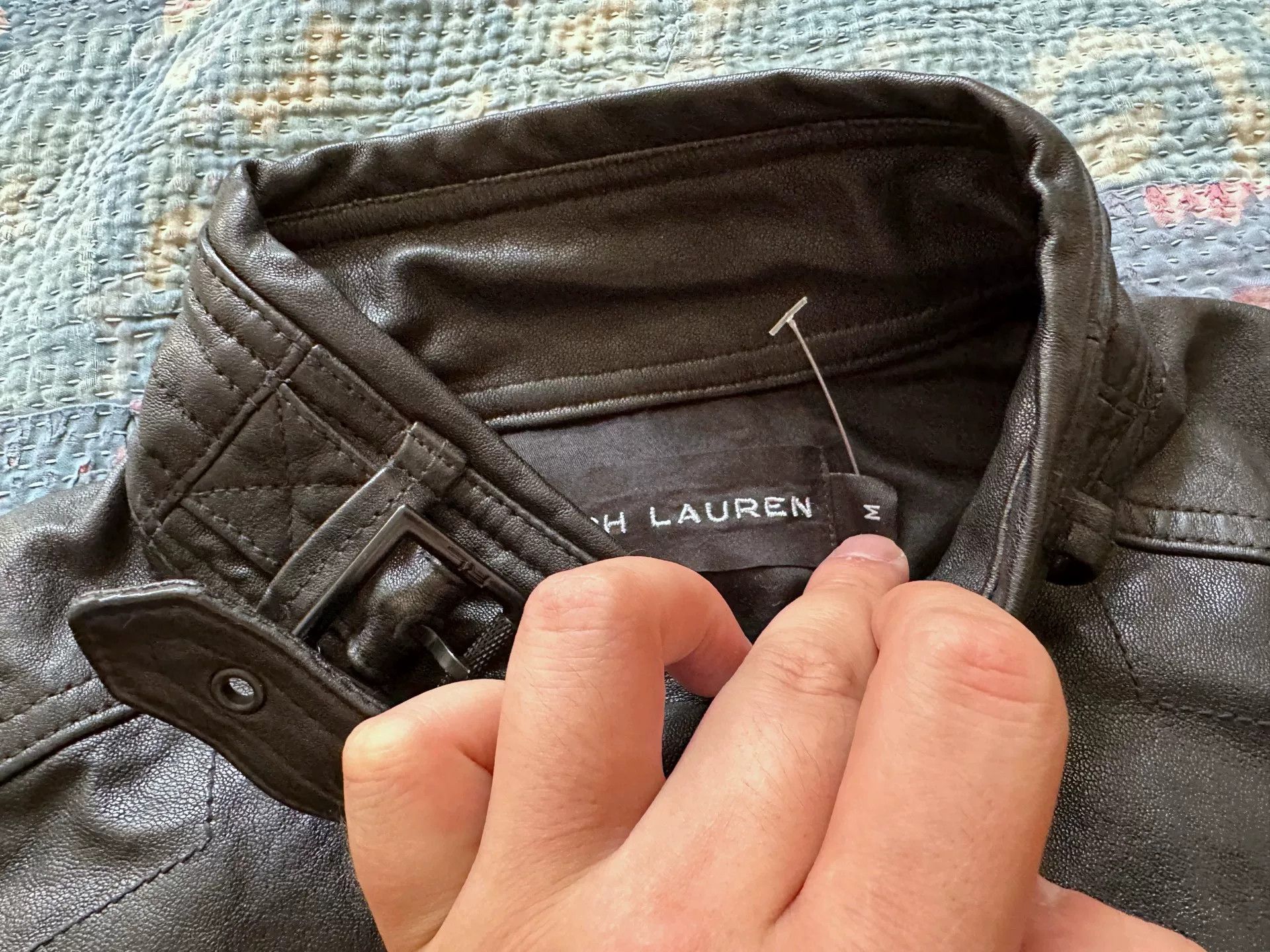 Ralph Lauren Black Label Ralph Lauren Black Label Leather Jacket Size US M / EU 48-50 / 2 - 5 Thumbnail