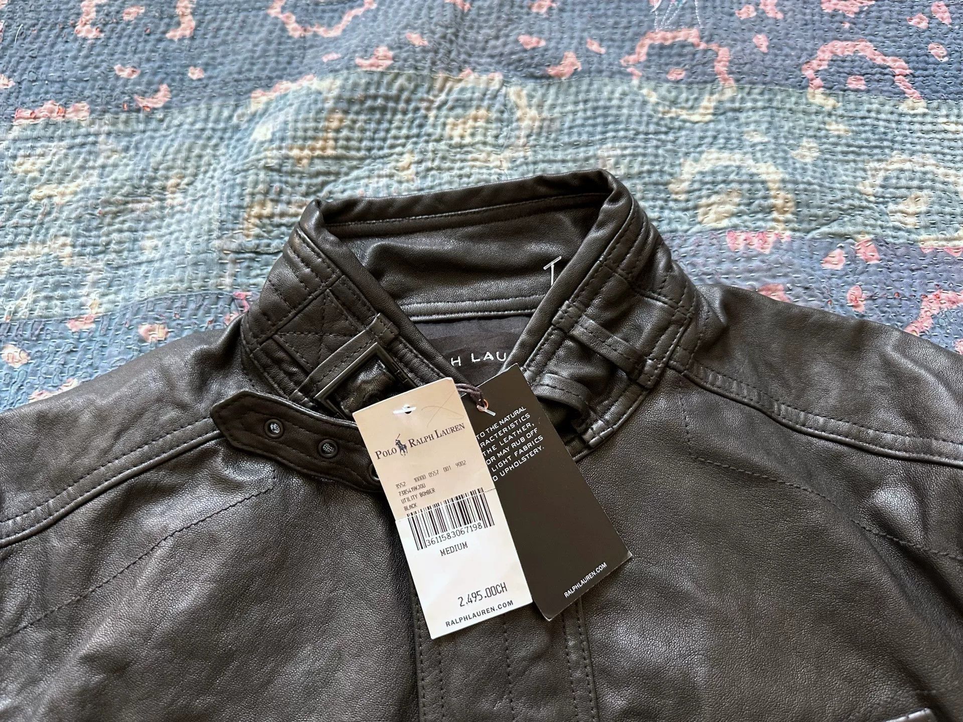 Ralph Lauren Black Label Ralph Lauren Black Label Leather Jacket Size US M / EU 48-50 / 2 - 6 Thumbnail