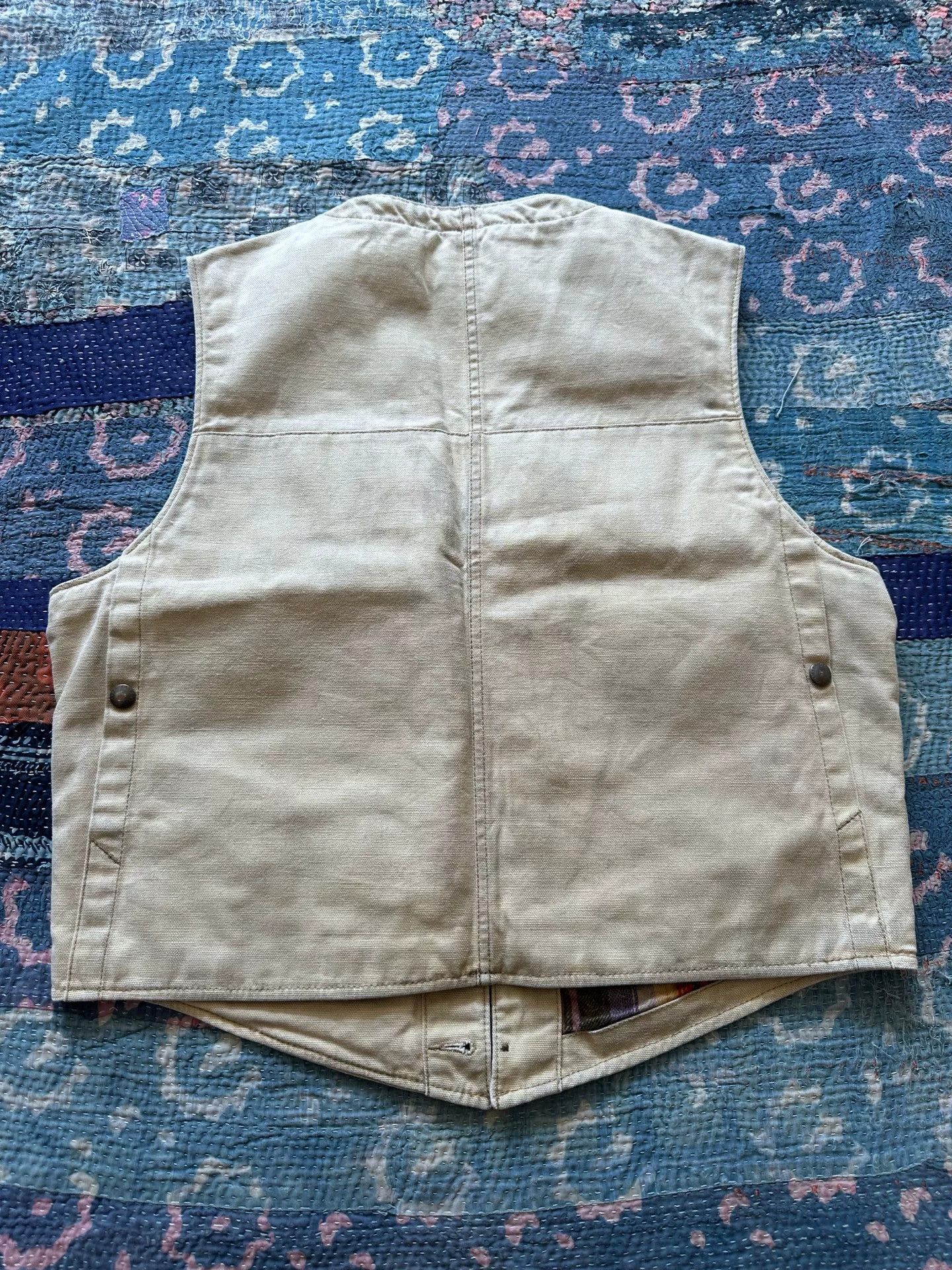 RRL Ralph Lauren Polo Ralph Lauren RRL Washed Distressed Vest Size US M / EU 48-50 / 2 - 2 Thumbnail