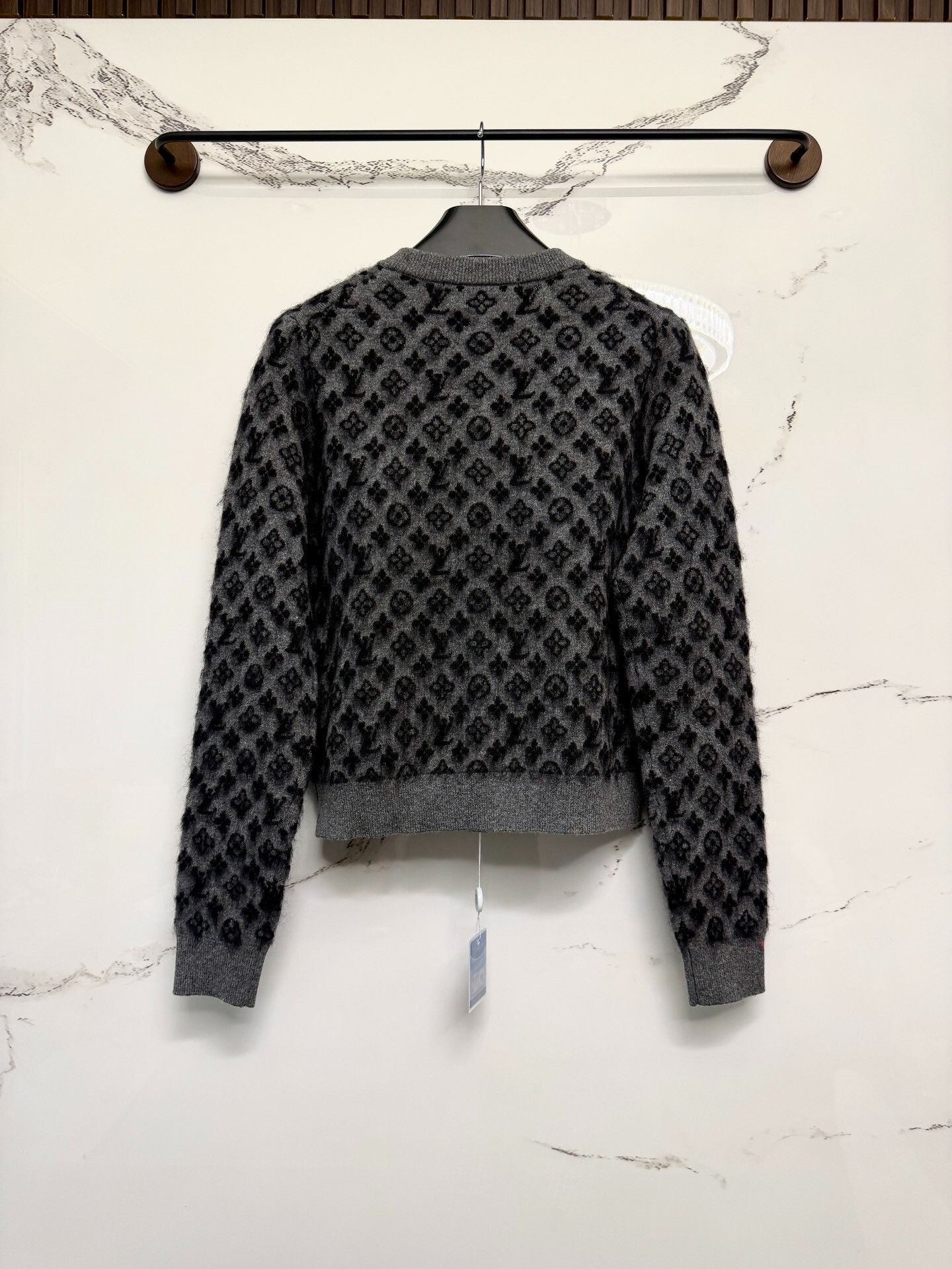 Louis Vuitton Louis Vuitton 26SS Black Gray Print Cardigan Size US M / EU 48-50 / 2 - 4 Thumbnail