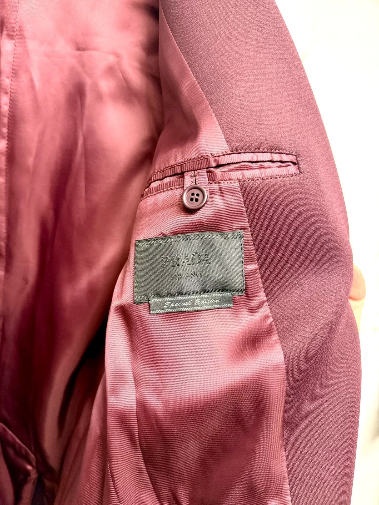Prada Prada 19SS Runway Space Cotton Logo Blazer Size US S / EU 44-46 / 1 - 5 Thumbnail