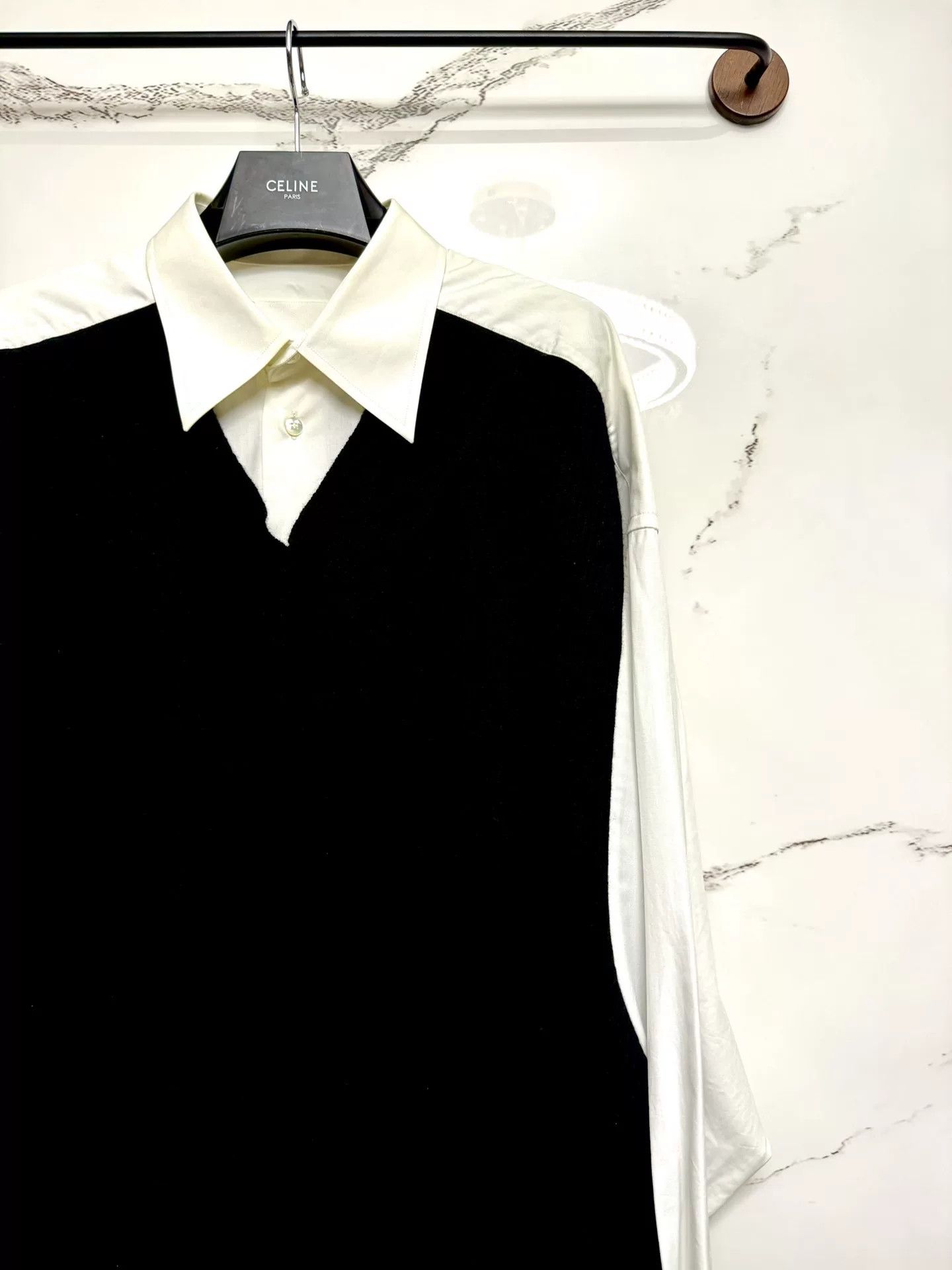 Maison Margiela 24FW Runway Layered Shirt Sweater