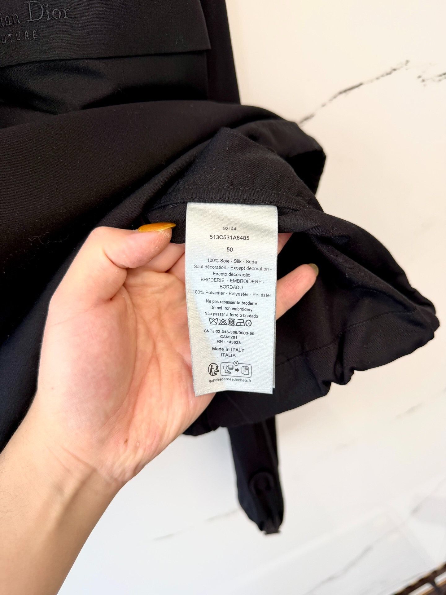 Dior Dior 25SS Black Silk CD Zip Jacket Size US M / EU 48-50 / 2 - 5 Thumbnail