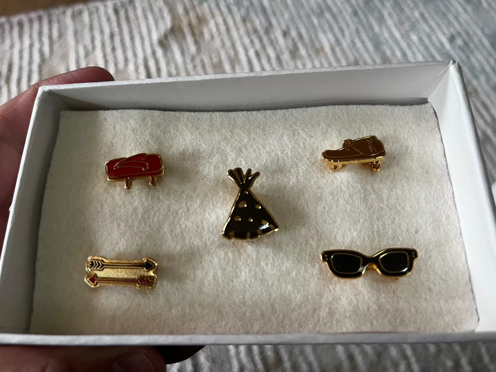 Visvim VISVIM 21SS SPOT 5-Piece Pin Set Size ONE SIZE - 2 Thumbnail
