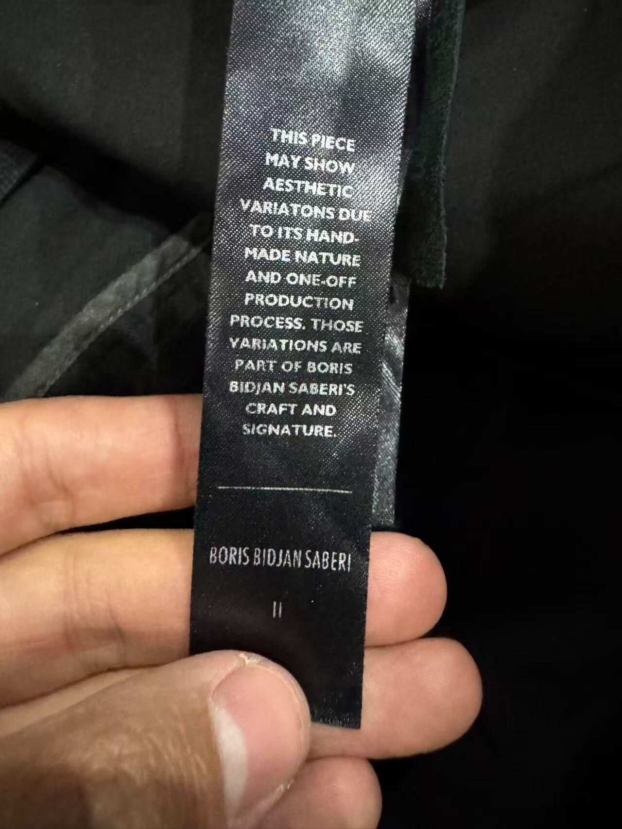 Boris Bidjan Saberi BORIS BIDJAN SABERI P14 Waxed Pants Size US 31 - 8 Thumbnail