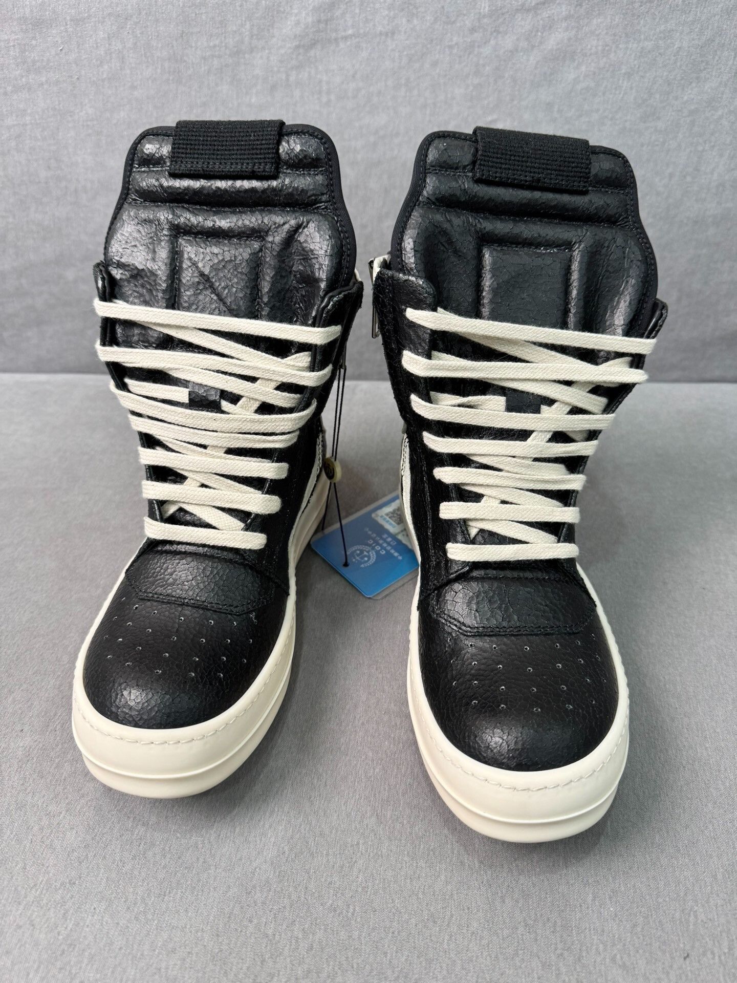 Rick Owens Rick Owens Inverted Triangle Black White Size US 4.5 / IT 34.5 - 3 Thumbnail
