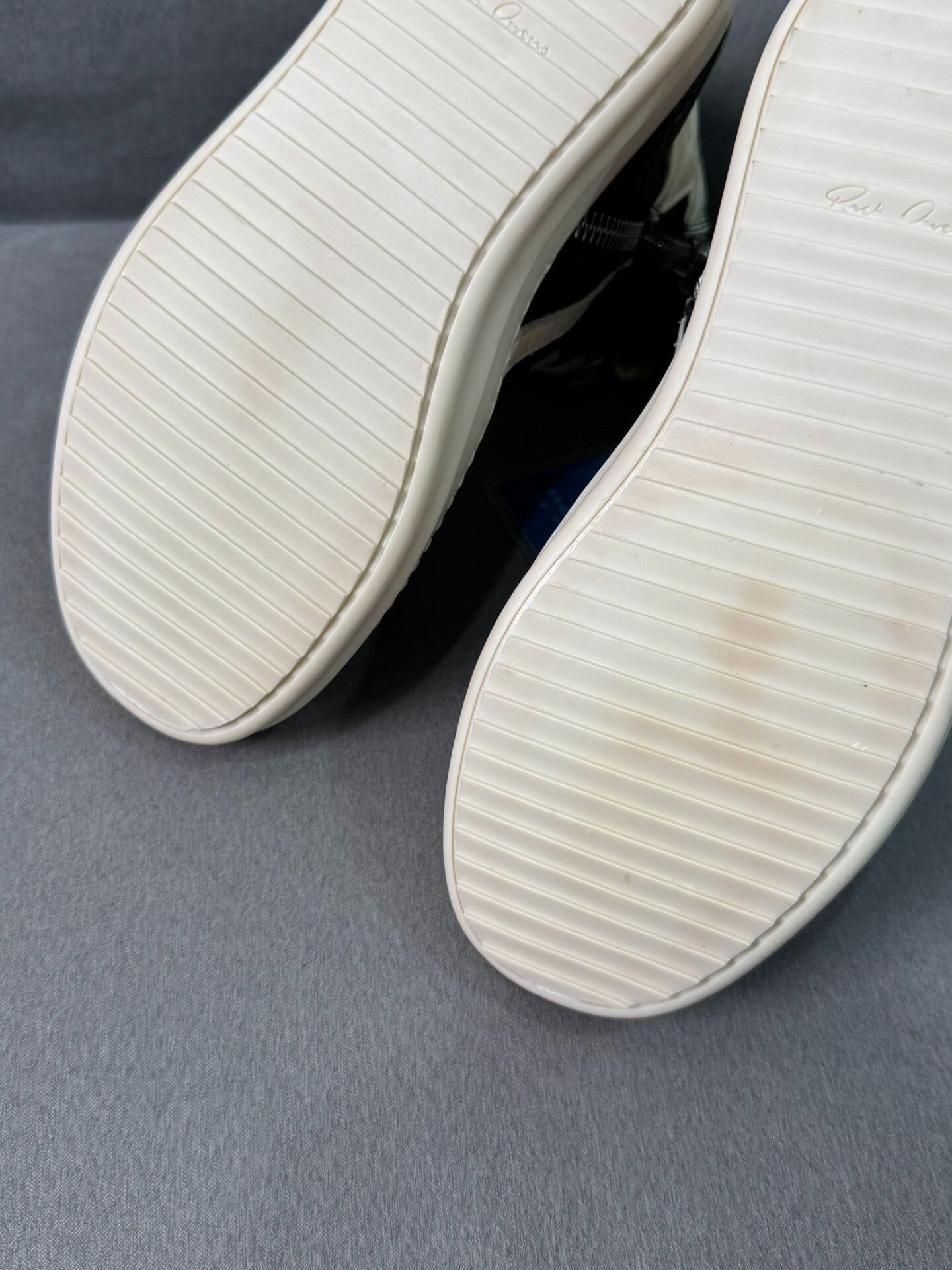 Rick Owens Rick Owens Inverted Triangle Black White Size US 4.5 / IT 34.5 - 8 Thumbnail