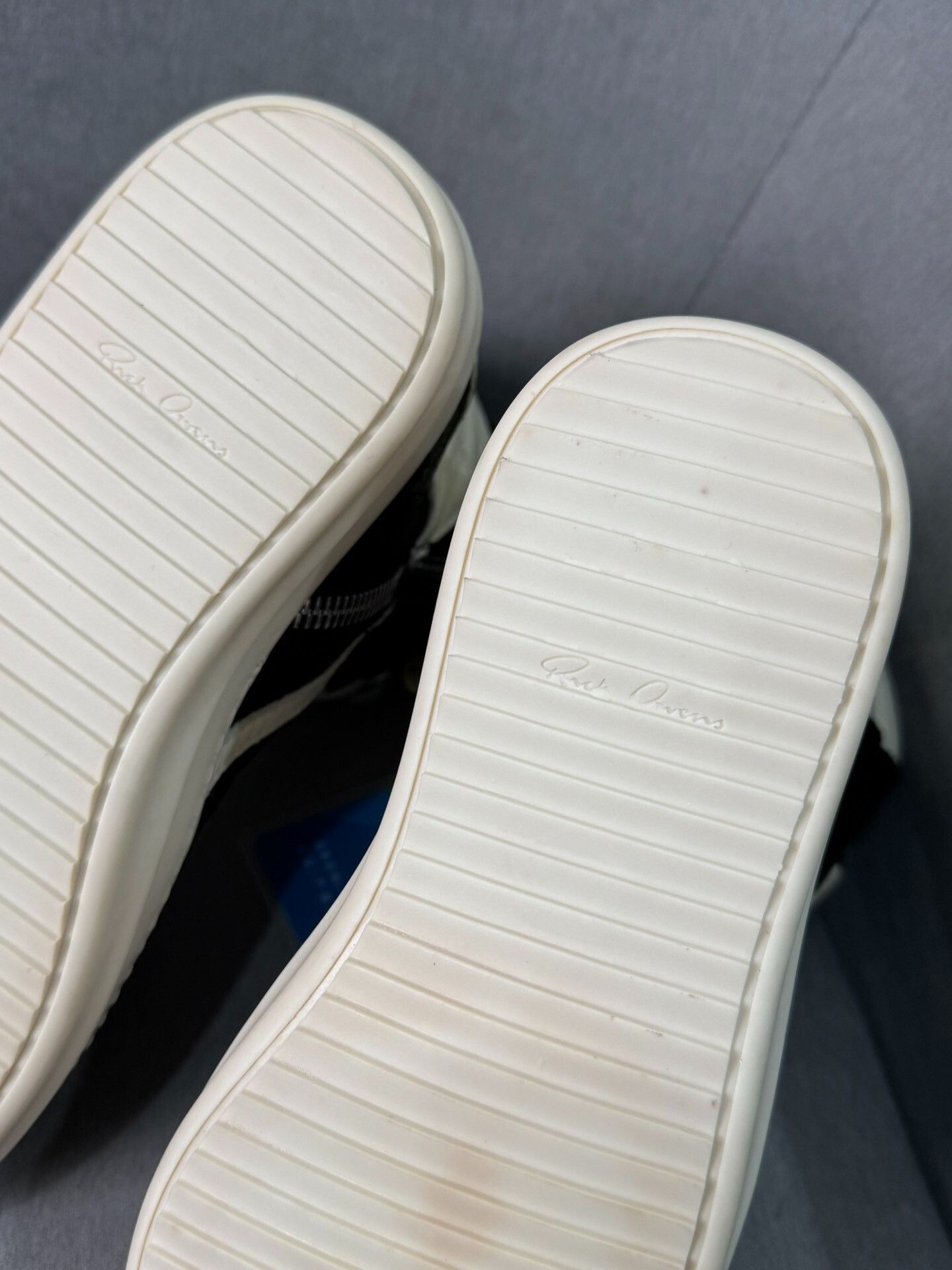 Rick Owens Rick Owens Inverted Triangle Black White Size US 4.5 / IT 34.5 - 9 Thumbnail