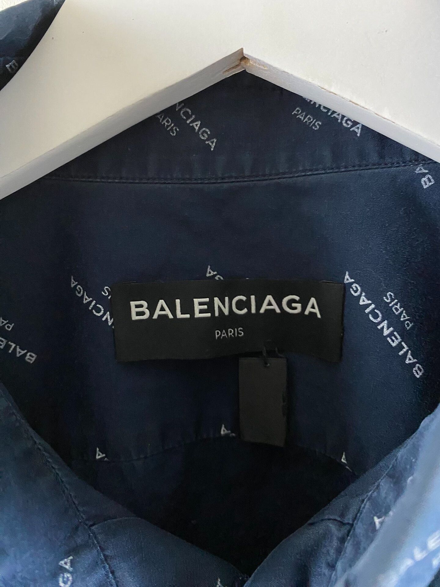 Balenciaga Balenciaga All-Over Print Shirt 40 Size US XXS / EU 40 - 5 Thumbnail