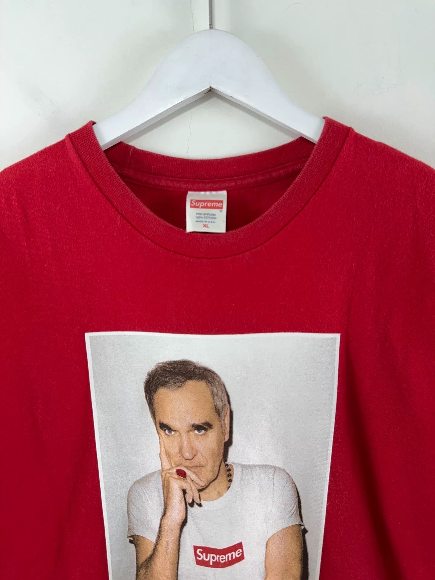Supreme Supreme Morrissey Short-Sleeve Tee Size US XL / EU 56 / 4 - 3 Thumbnail