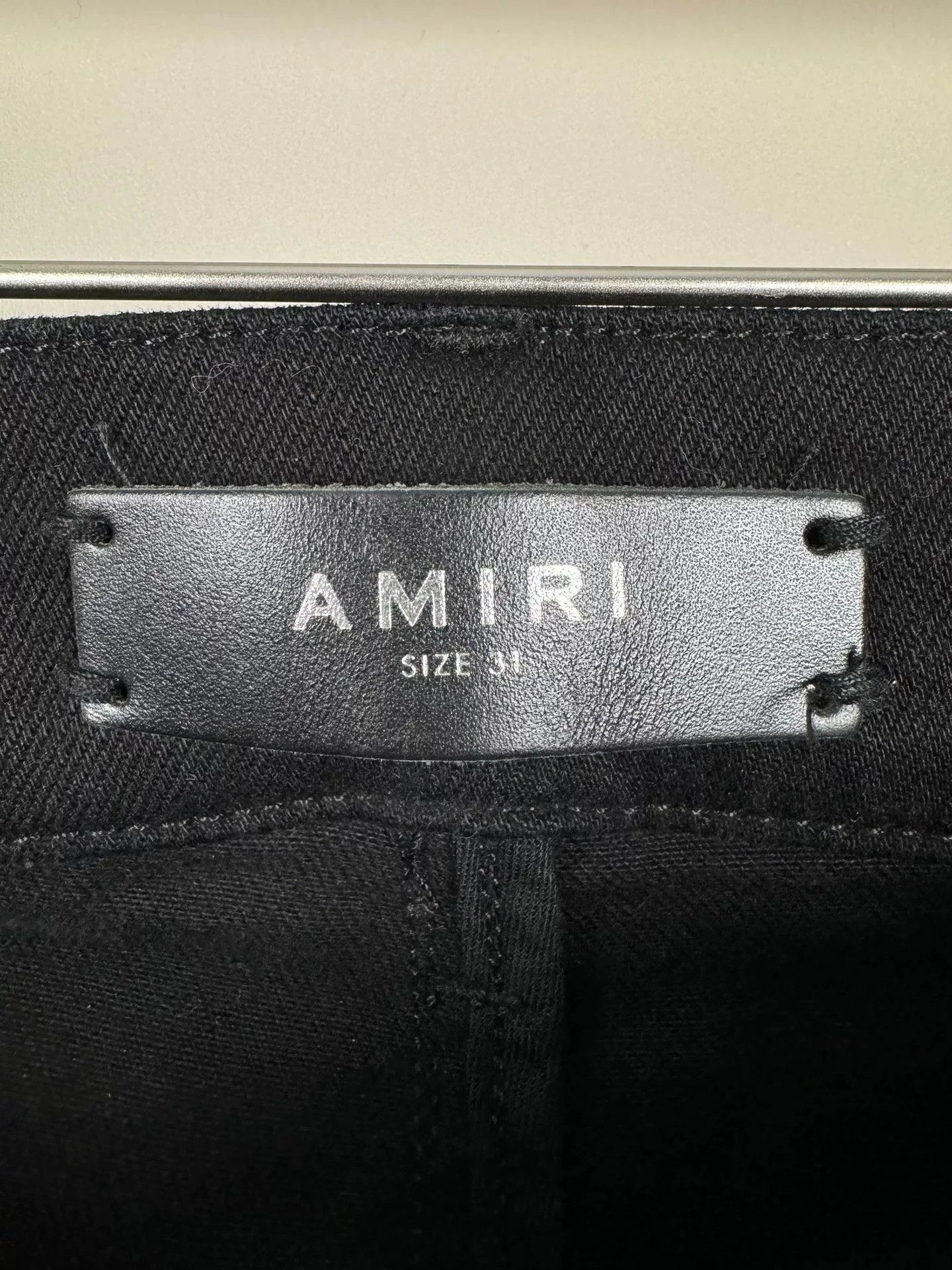 Amiri Amiri Zebra Sequin Distressed Jeans Size US 31 - 7 Thumbnail