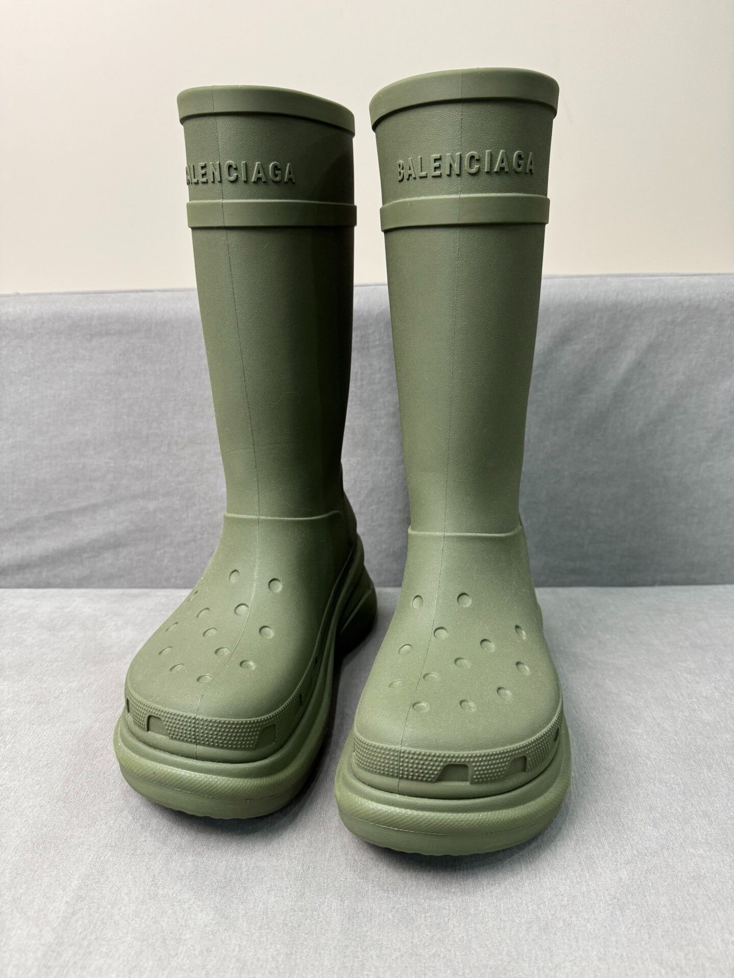 Balenciaga Balenciaga Cross High-Top Green 42 Size US 9 / EU 42 - 3 Thumbnail