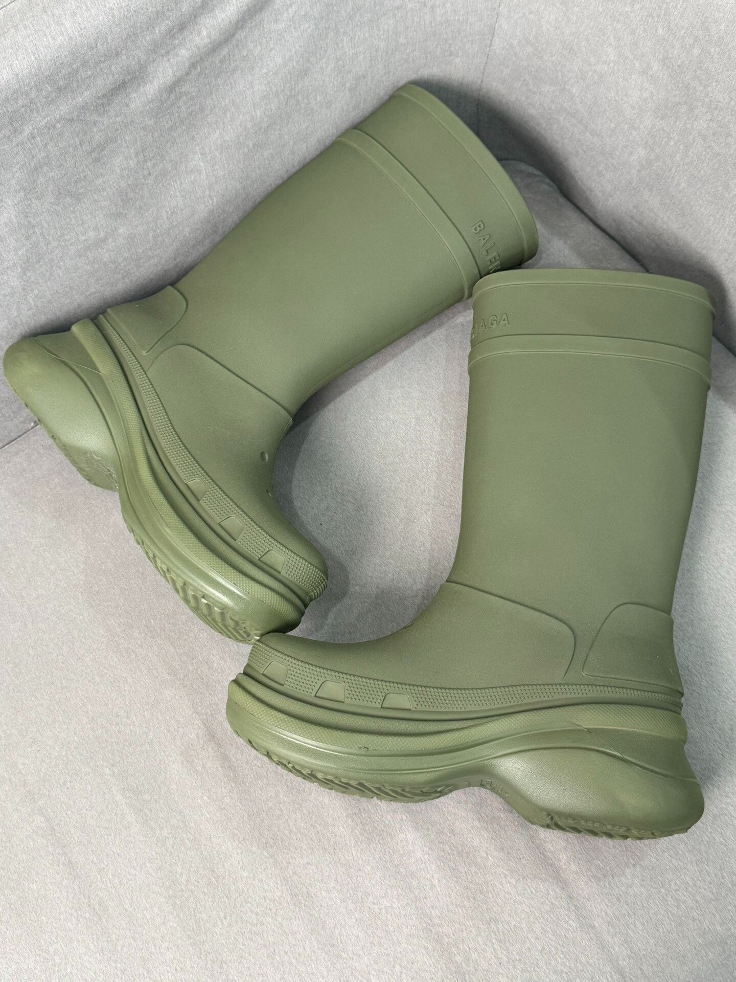 Balenciaga Balenciaga Cross High-Top Green 42 Size US 9 / EU 42 - 4 Thumbnail