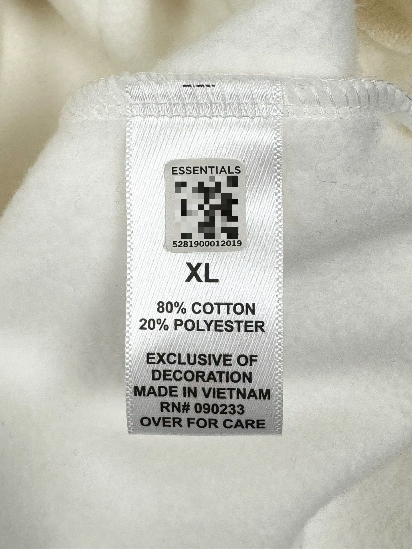 Essentials Essentials Zip-Up Hoodie XL Size US XL / EU 56 / 4 - 6 Thumbnail