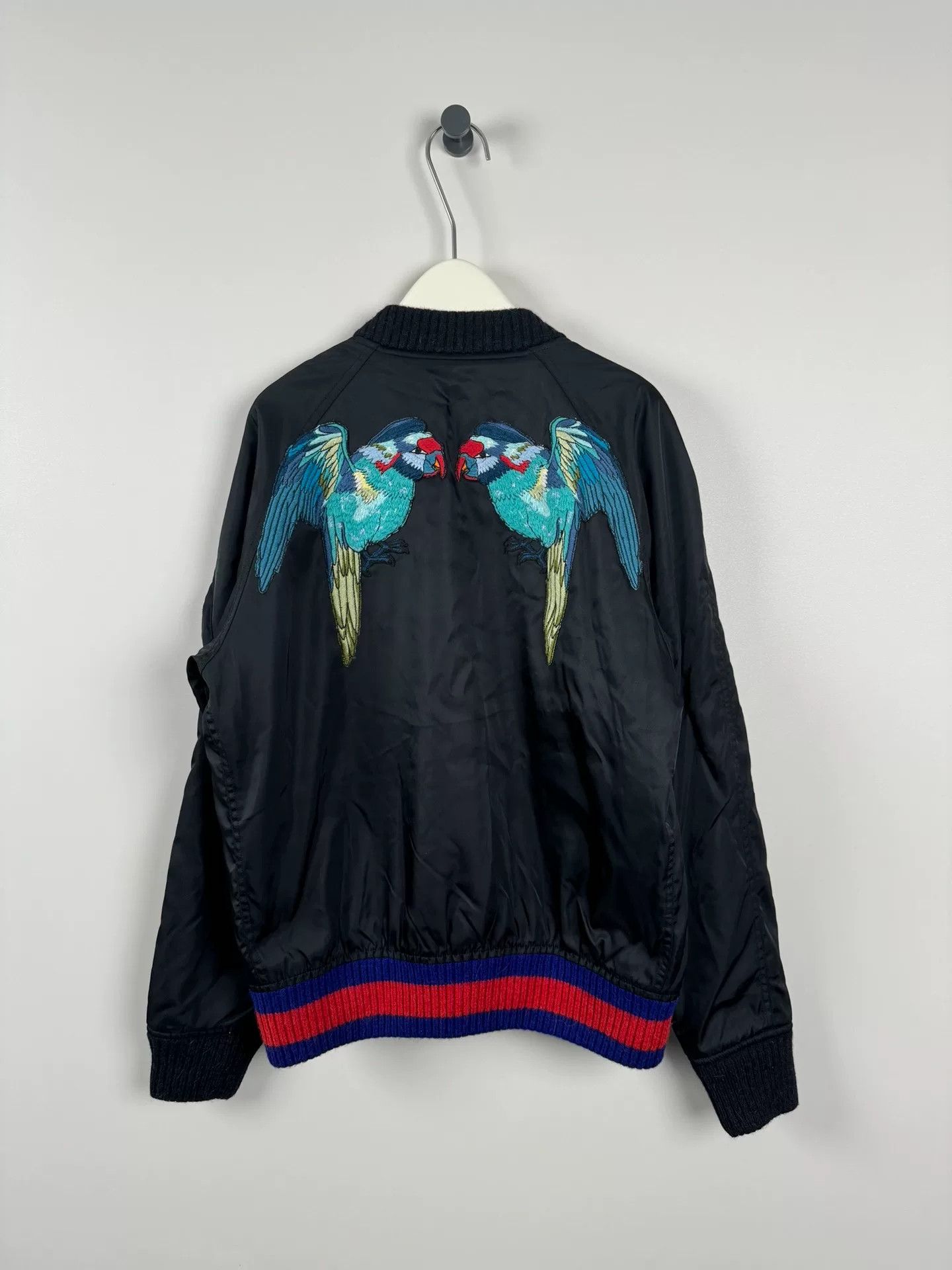 Gucci Gucci Embroidered Baseball Jacket 52 Size US L / EU 52-54 / 3 - 2 Thumbnail