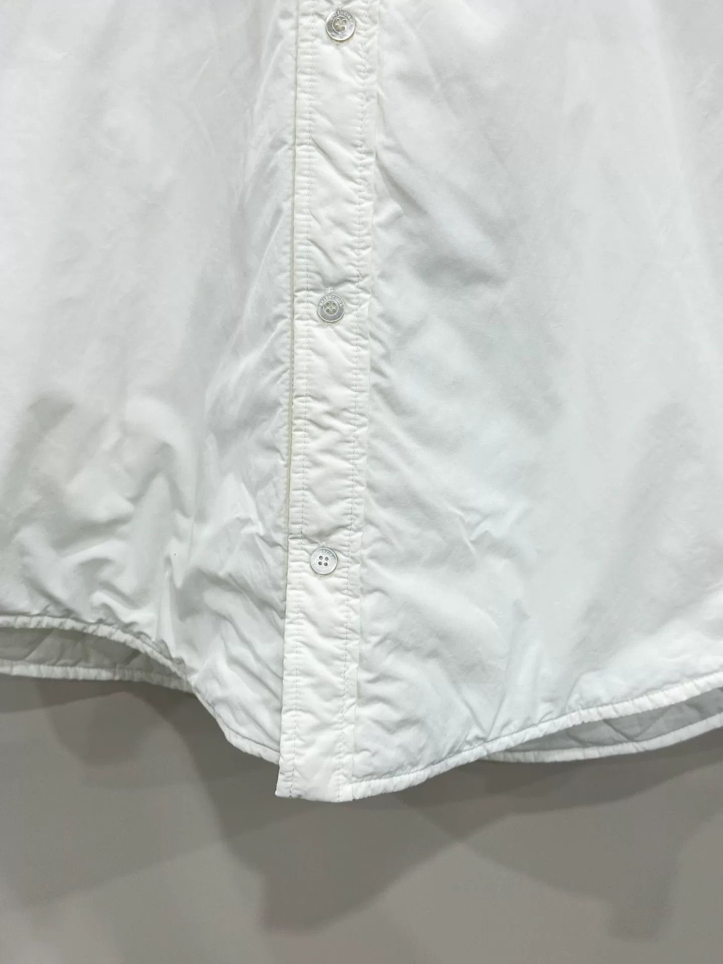 Balenciaga Balenciaga Embroidered Logo Cotton Coat Size XS / US 0-2 / IT 36-38 - 4 Thumbnail