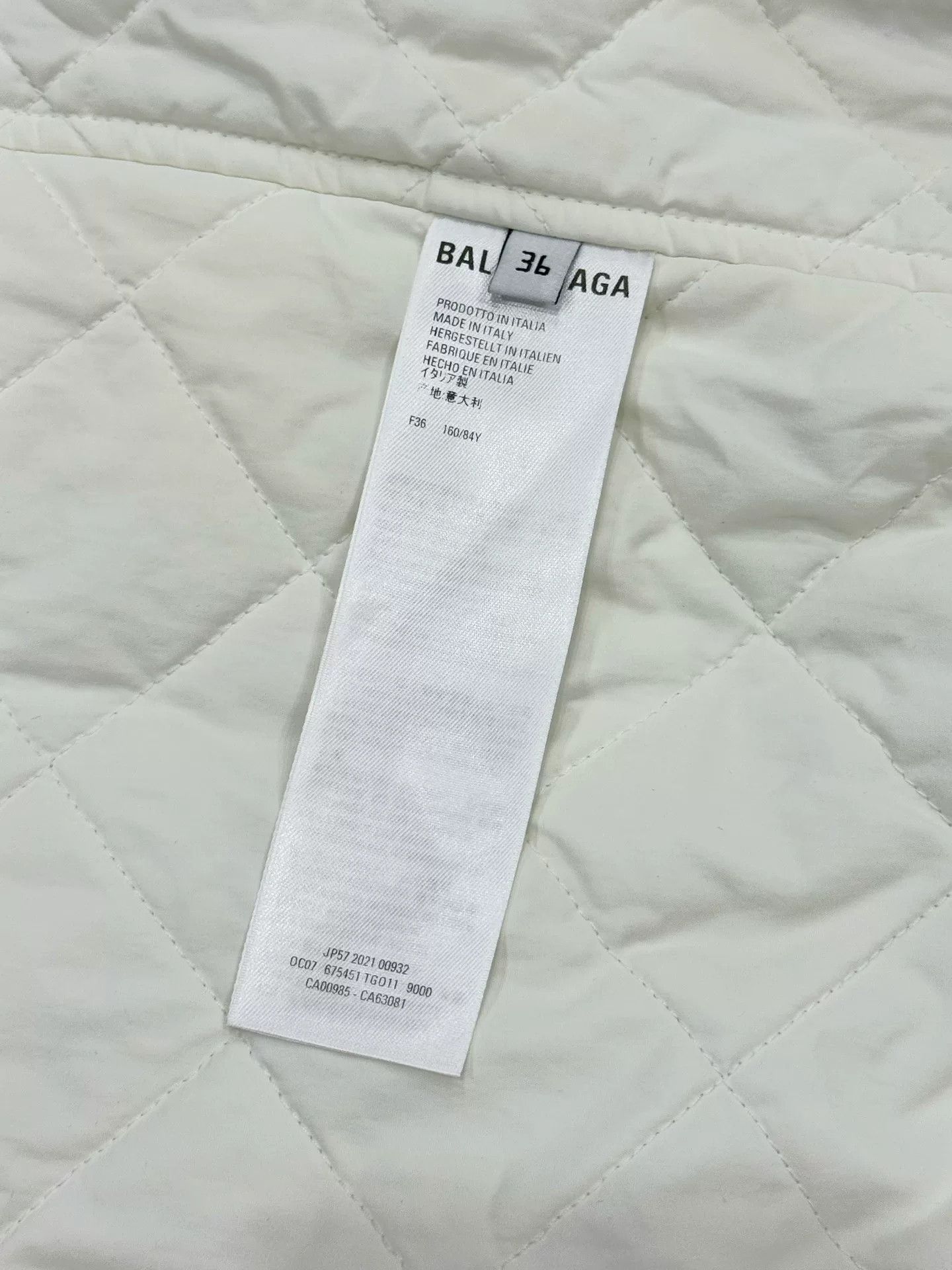 Balenciaga Balenciaga Embroidered Logo Cotton Coat Size XS / US 0-2 / IT 36-38 - 8 Thumbnail