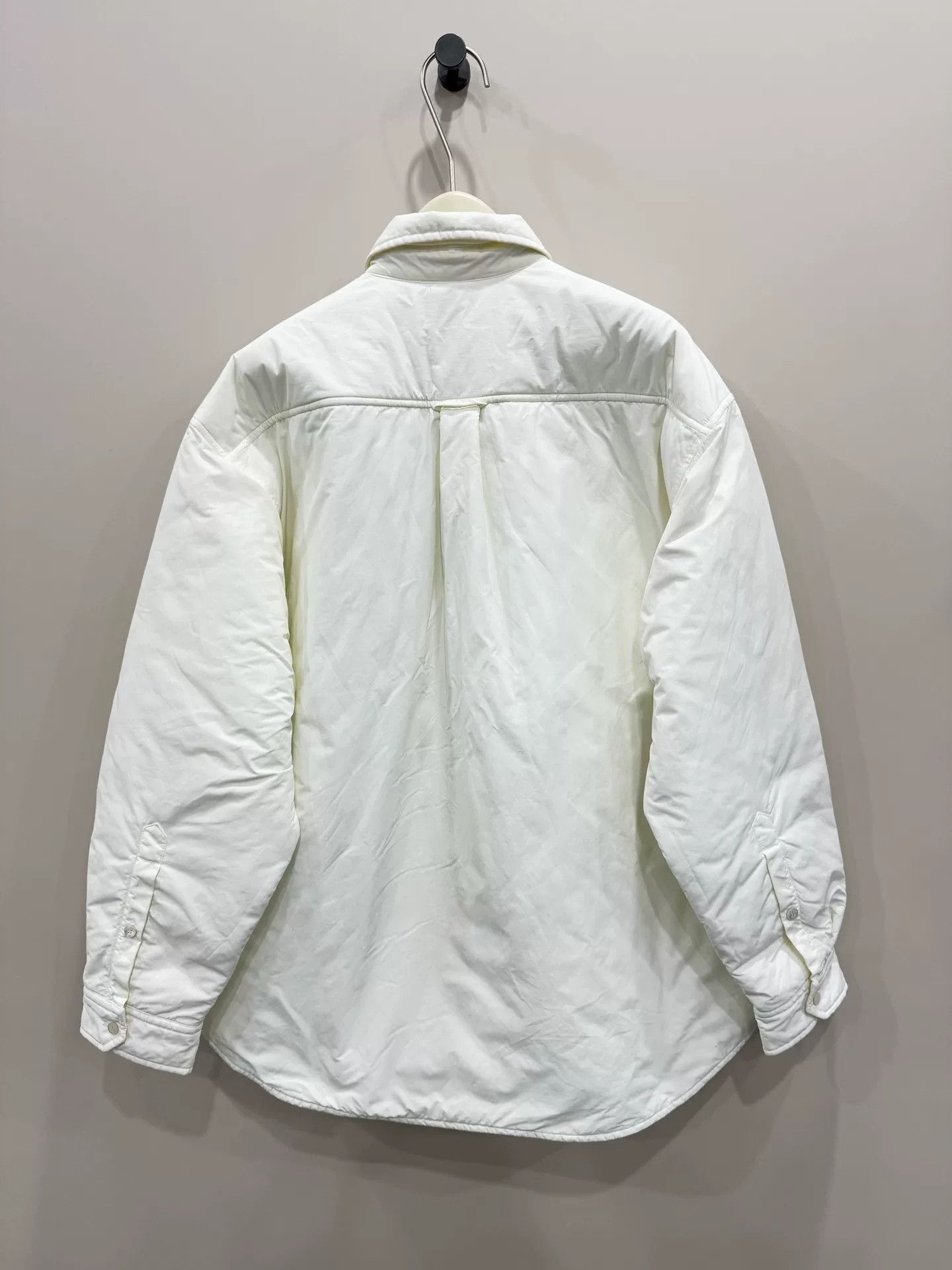 Balenciaga Balenciaga Embroidered Logo Cotton Coat Size XS / US 0-2 / IT 36-38 - 2 Thumbnail