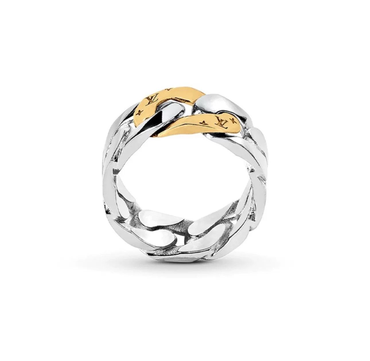 Louis Vuitton Louis Vuitton Chain Links Metal Ring Size ONE SIZE - 5 Thumbnail