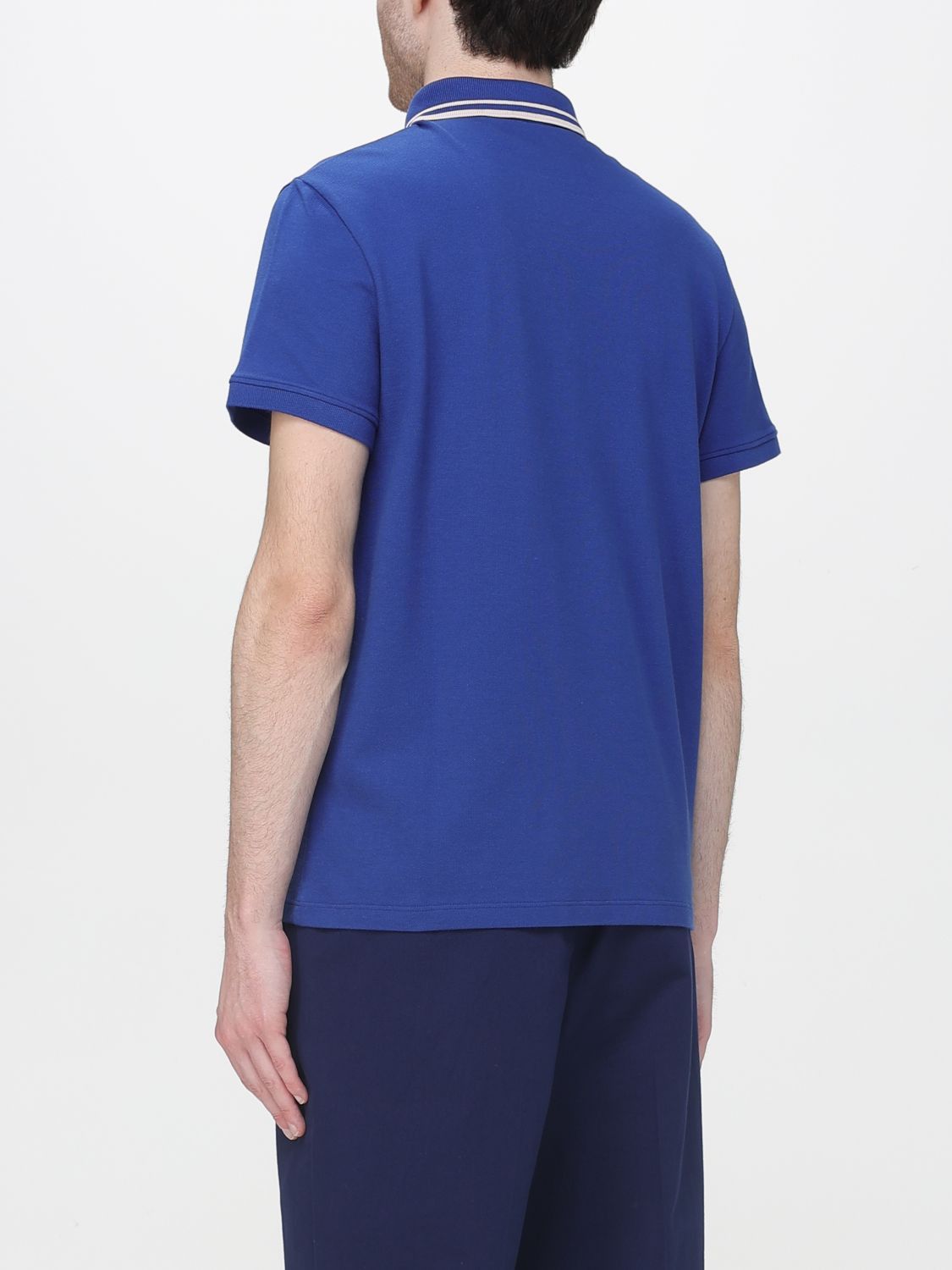 Valentino Valentino Polo Shirt Men Blue Size US L / EU 52-54 / 3 - 3 Thumbnail