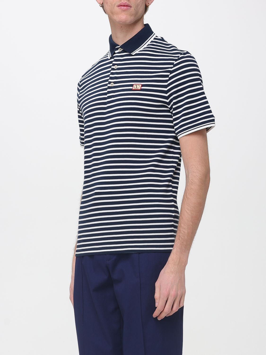 Valentino Valentino Polo Shirt Men White Size US L / EU 52-54 / 3 - 4 Thumbnail