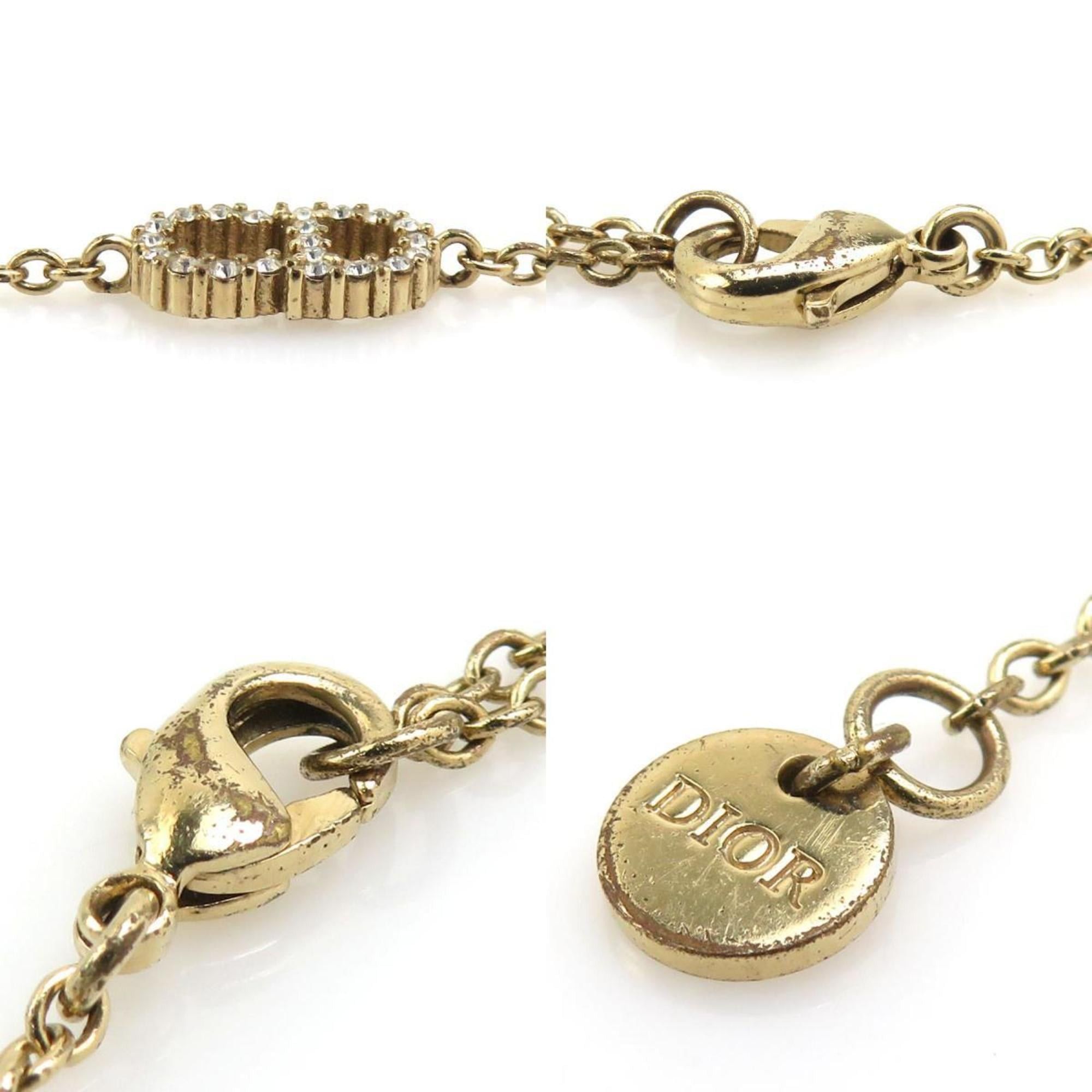 Dior Christian Dior Women's Gold Metal Bracelet r11019g Size ONE SIZE - 4 Thumbnail