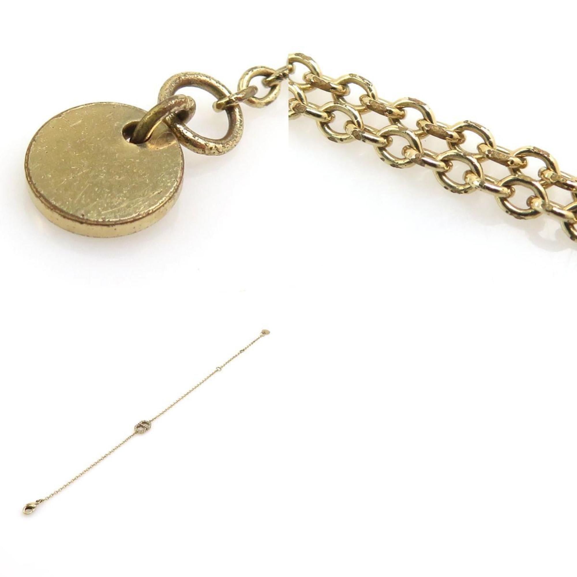 Dior Christian Dior Women's Gold Metal Bracelet r11019g Size ONE SIZE - 5 Thumbnail