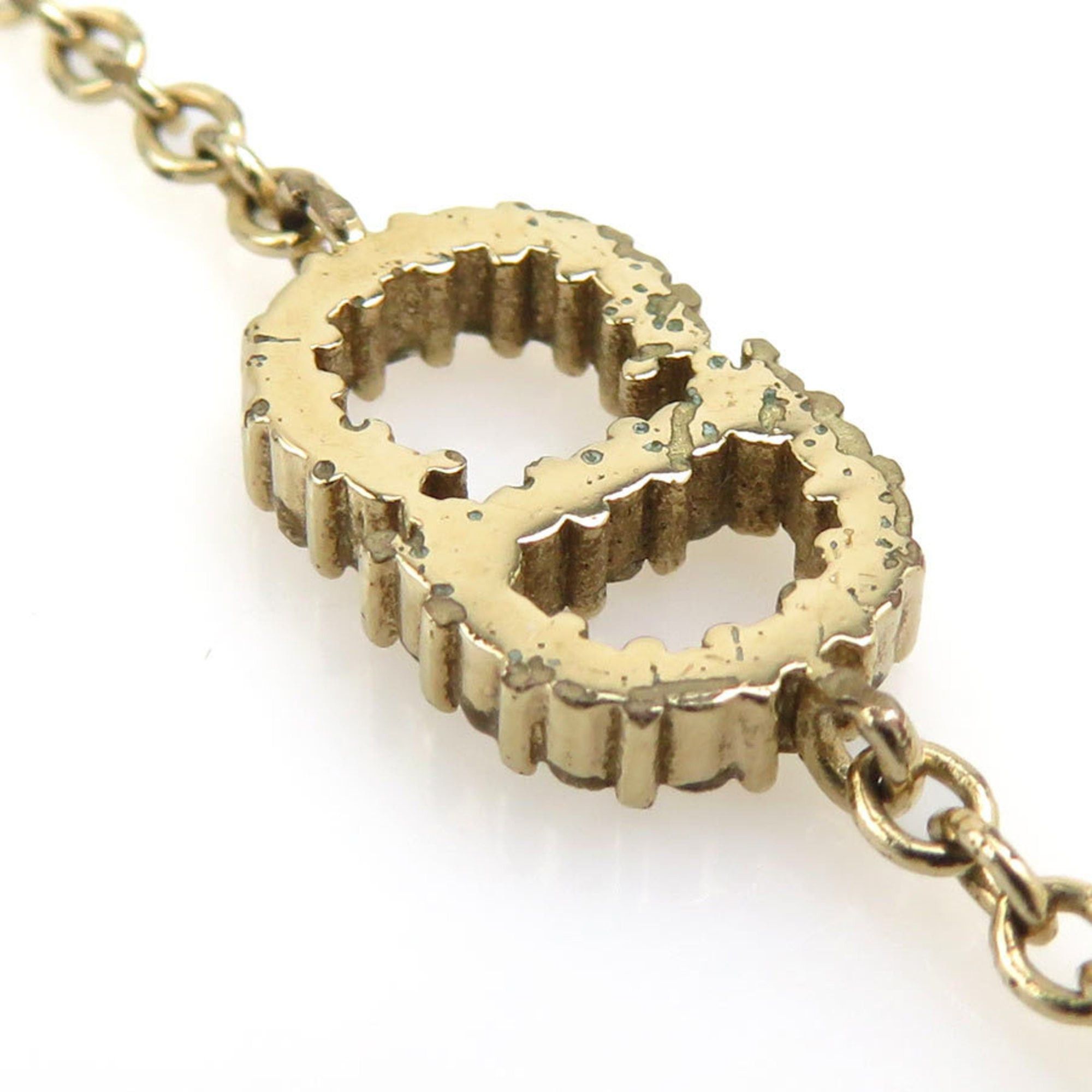 Dior Christian Dior Women's Gold Metal Bracelet r11019g Size ONE SIZE - 3 Thumbnail