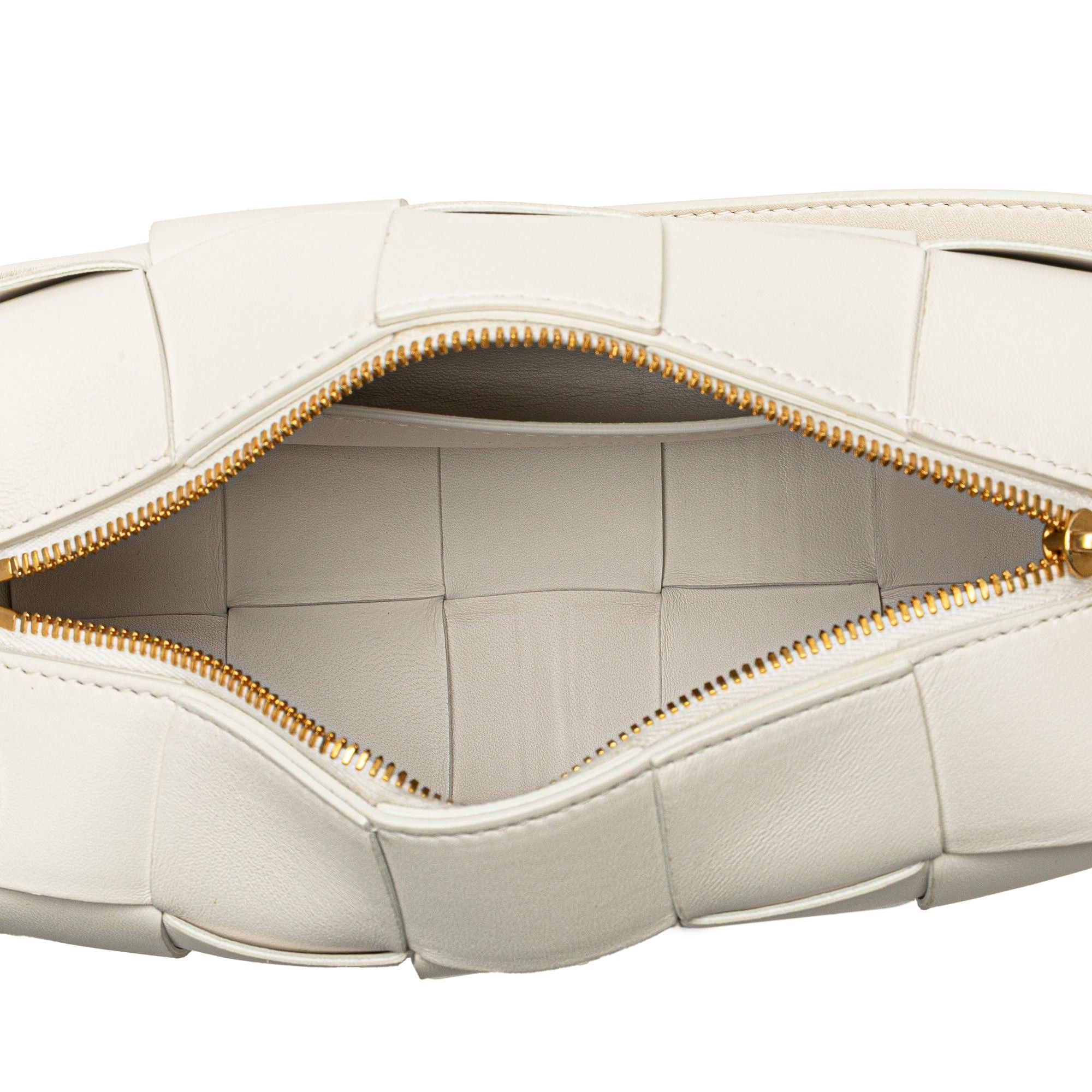 Bottega Veneta Small Lambskin Intrecciato Brick Cassette Size ONE SIZE - 4 Thumbnail