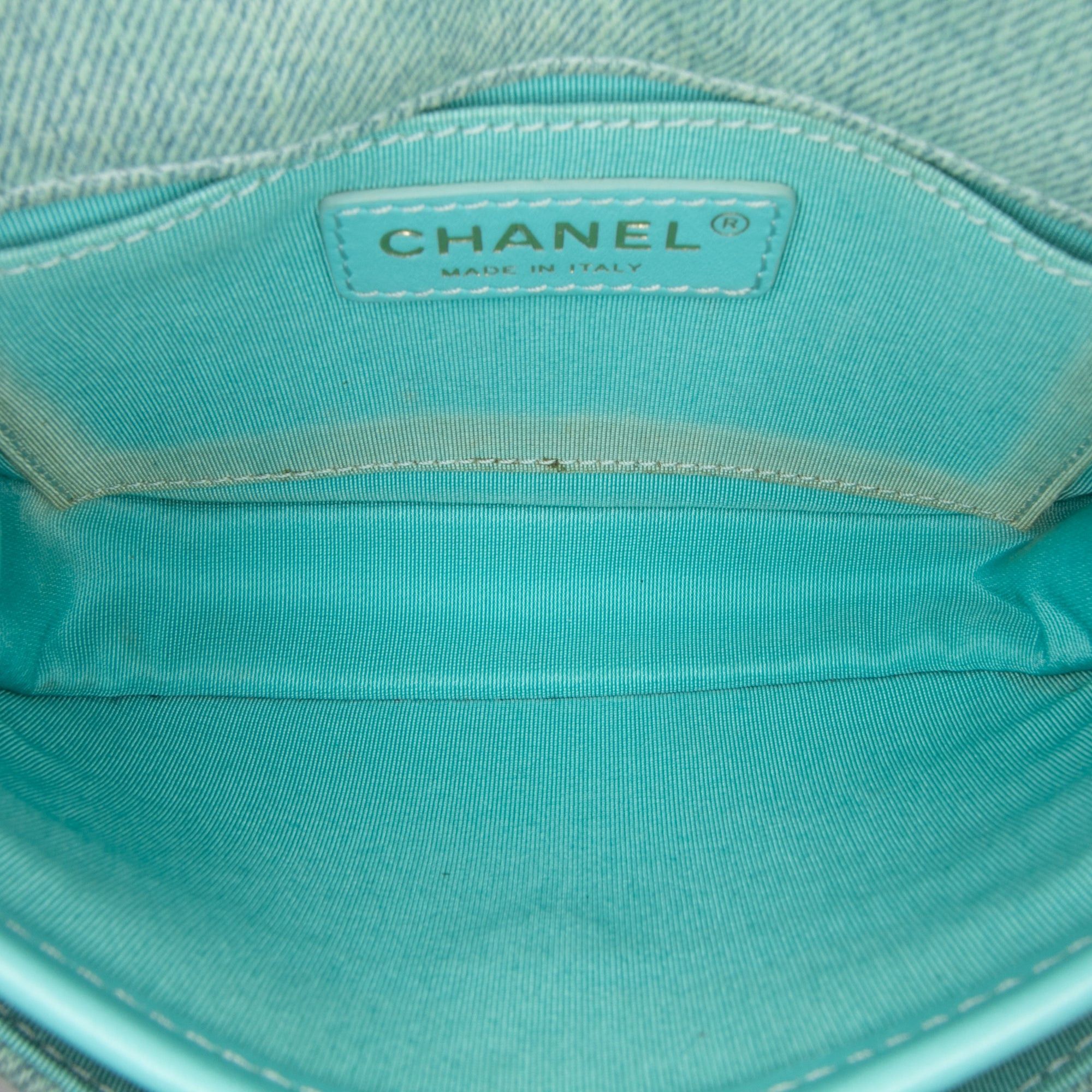 Chanel Mini CC Quilted Denim Messenger Flap Size ONE SIZE - 4 Thumbnail