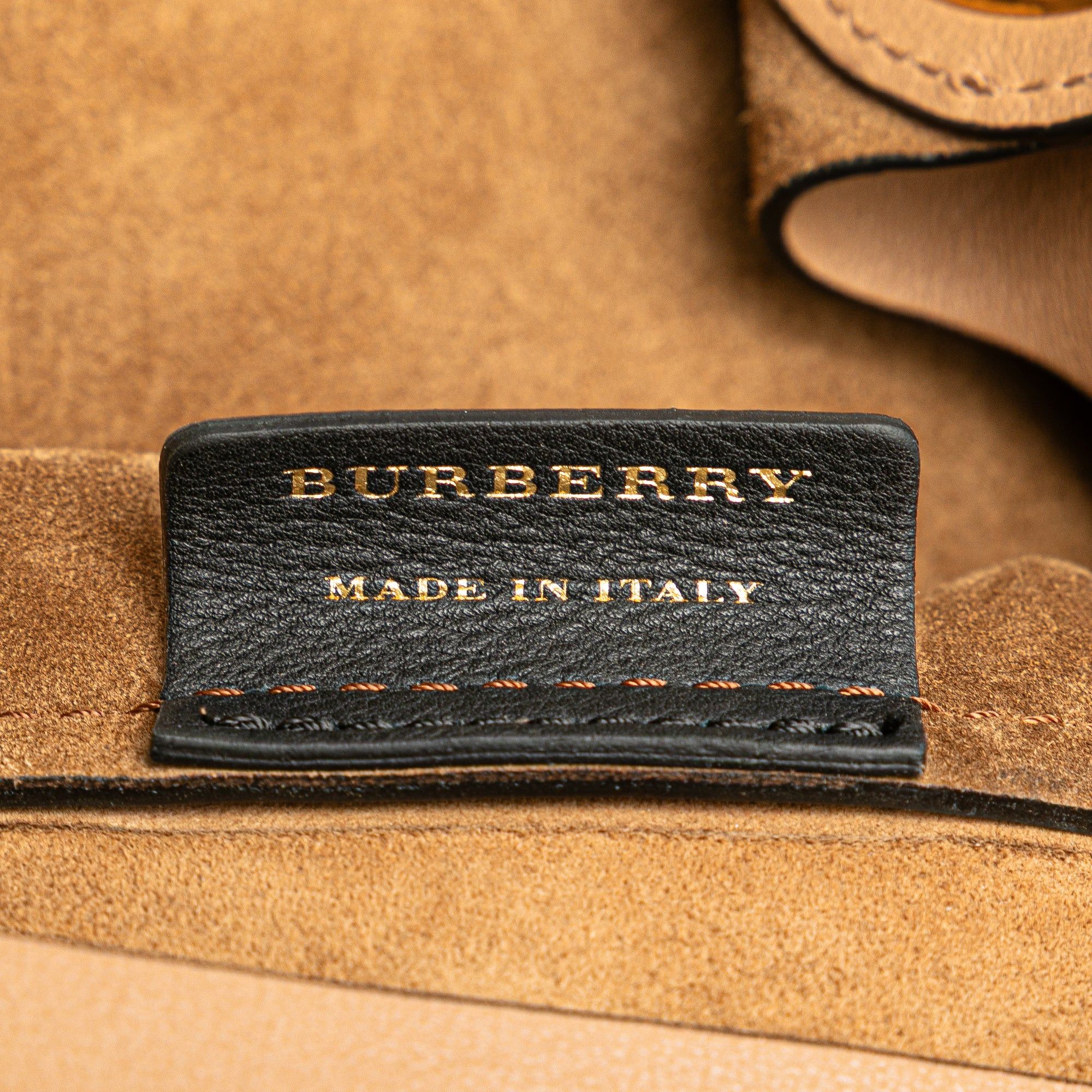Burberry Bicolor Calfskin Grommet Hobo Size ONE SIZE - 5 Thumbnail