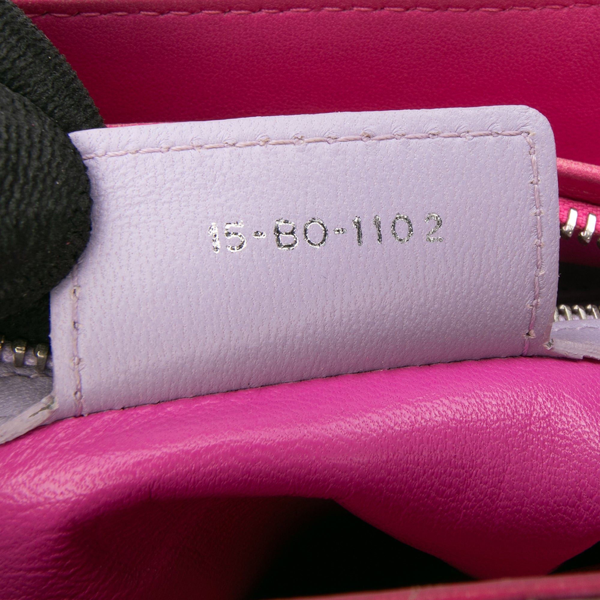 Dior Medium Bicolor Lambskin Cannage Lady Dior Size ONE SIZE - 6 Thumbnail