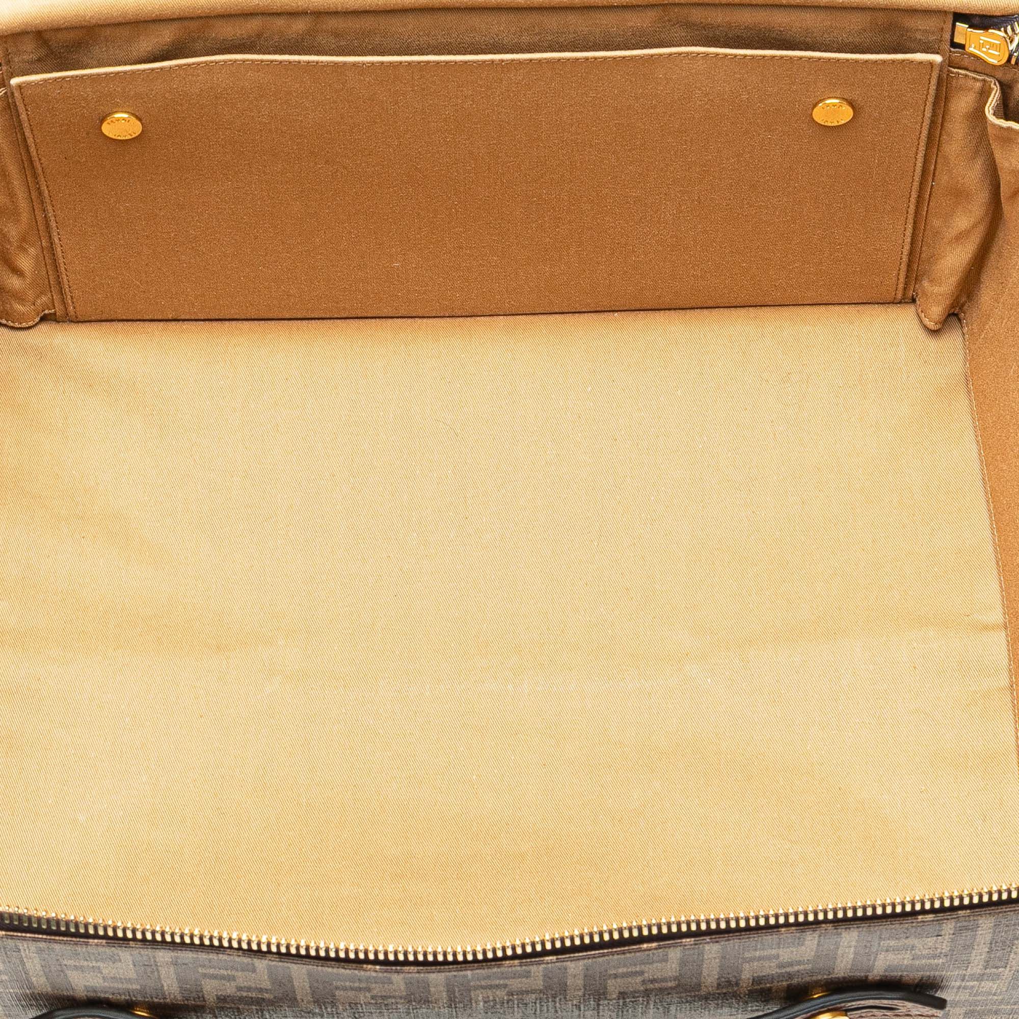 Fendi Zucca Coated Canvas Karligraphy Travel Bag Size ONE SIZE - 4 Thumbnail