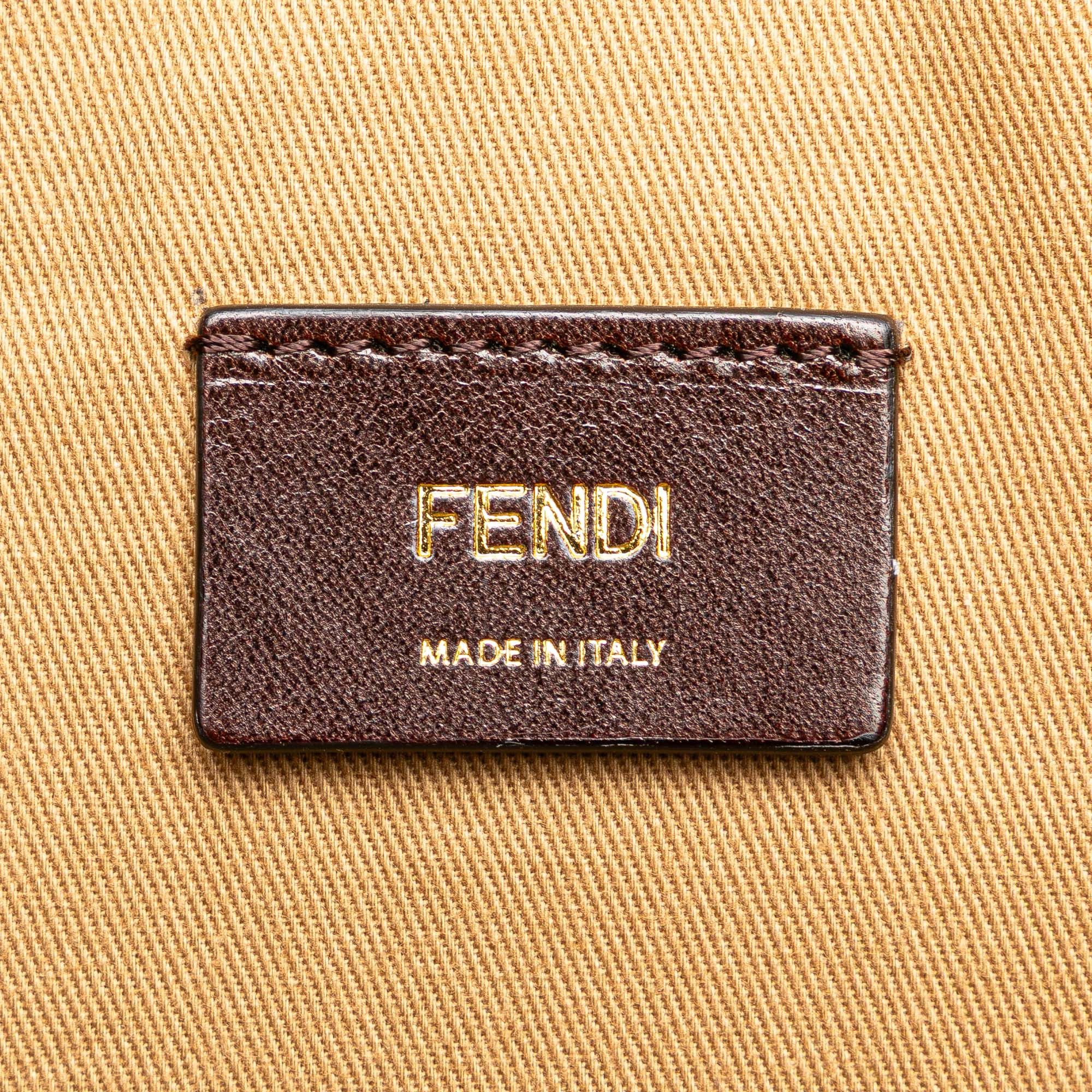 Fendi Zucca Coated Canvas Karligraphy Travel Bag Size ONE SIZE - 5 Thumbnail