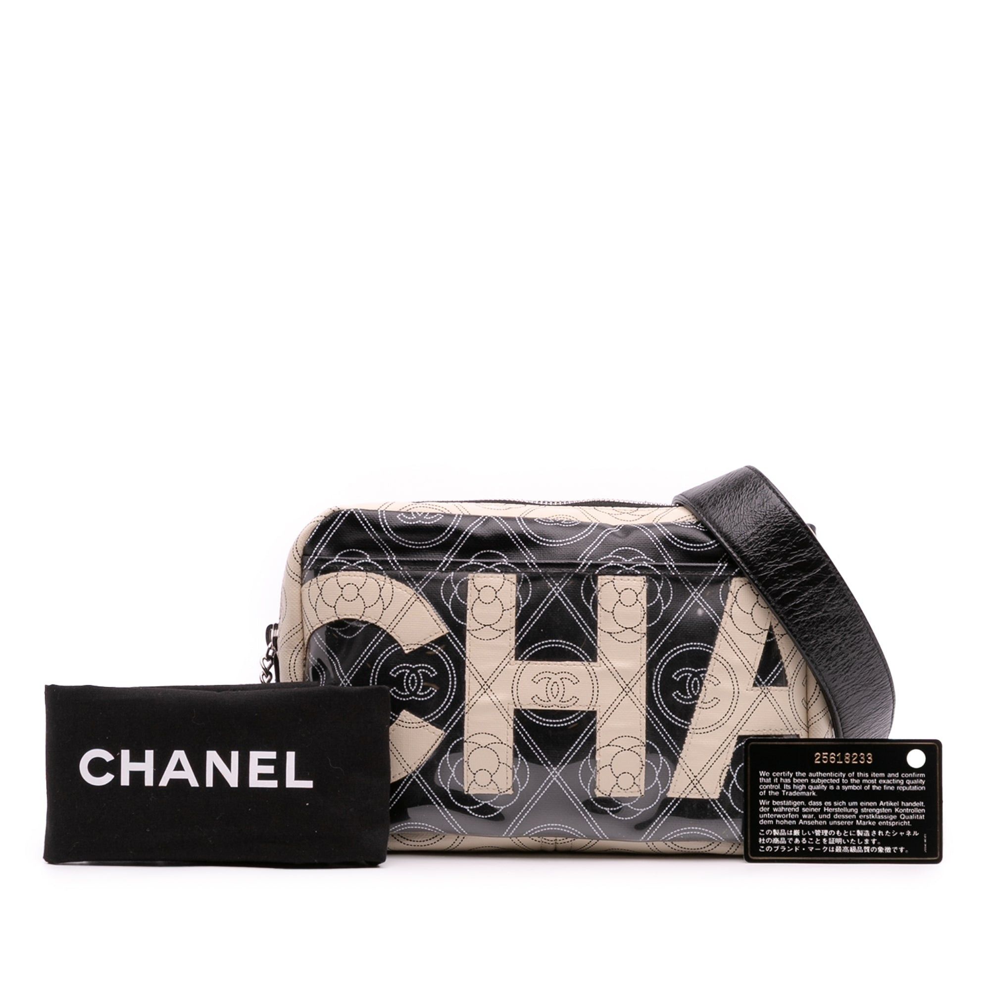Chanel Coated Canvas Camellia Logo Camera Bag Size ONE SIZE - 14 Thumbnail