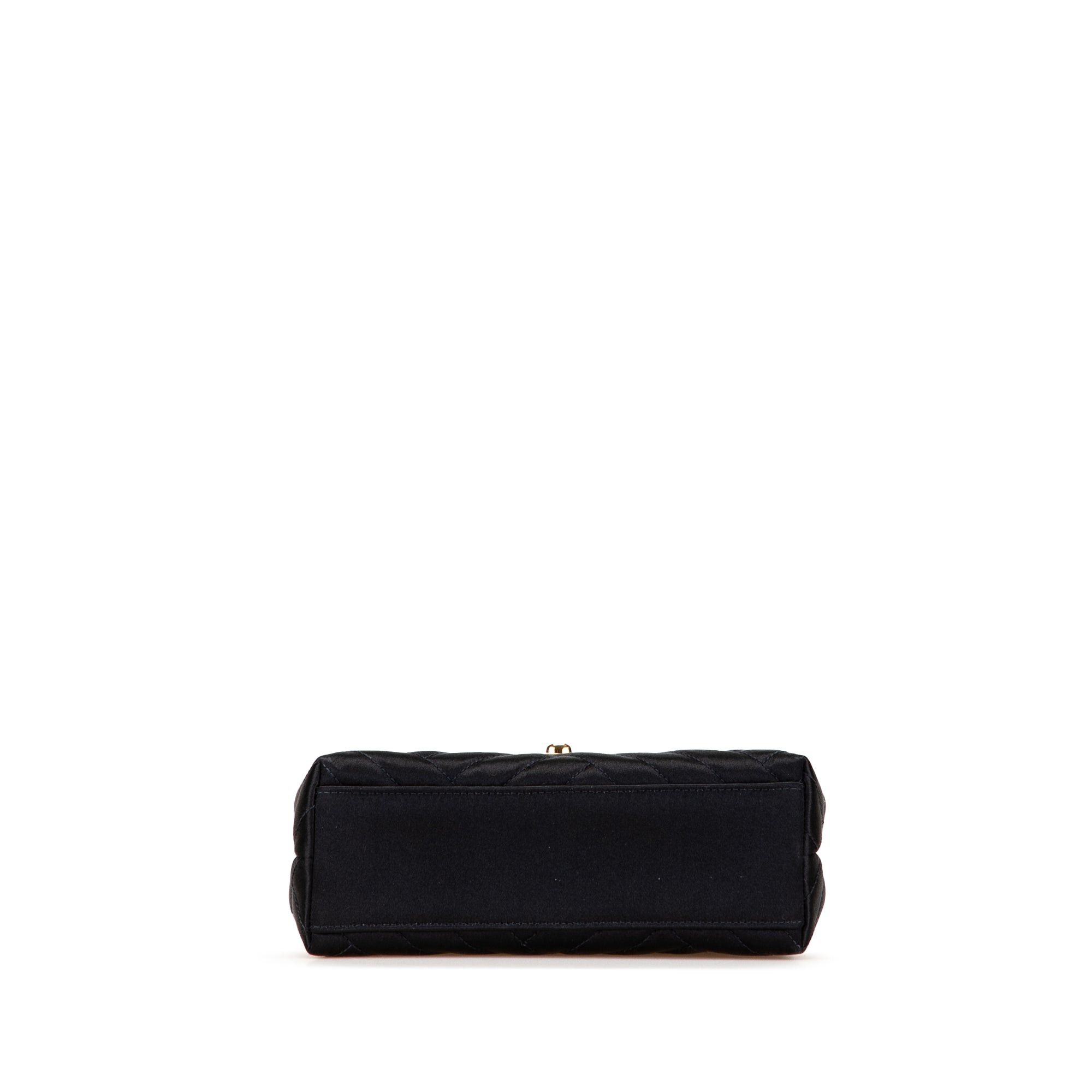 Chanel Mini Square Diagonal Quilted Satin Single Flap Size ONE SIZE - 3 Thumbnail