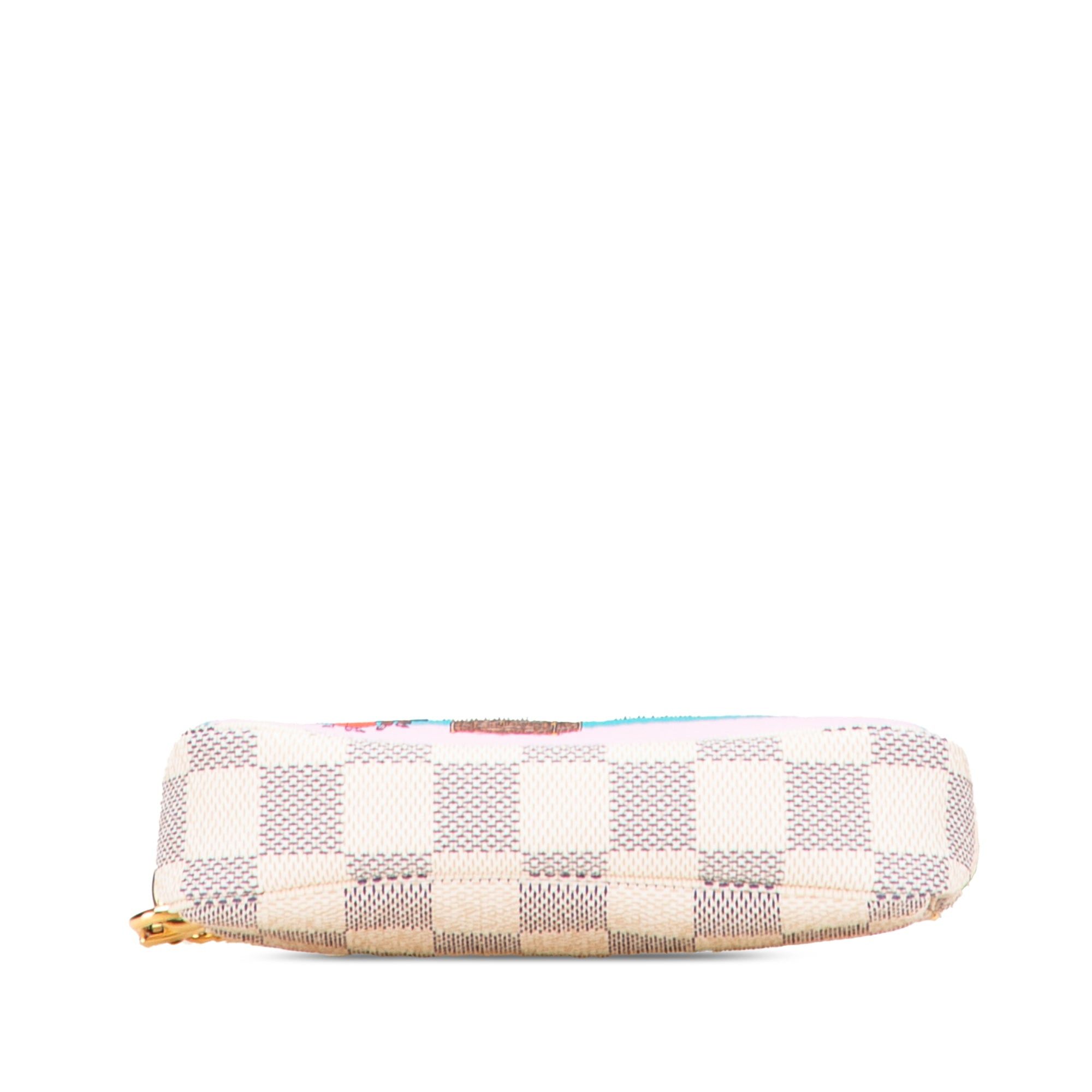 Louis Vuitton Damier Azur Illustre Transatlantic Mini Pochette Accessoires Size ONE SIZE - 3 Thumbnail