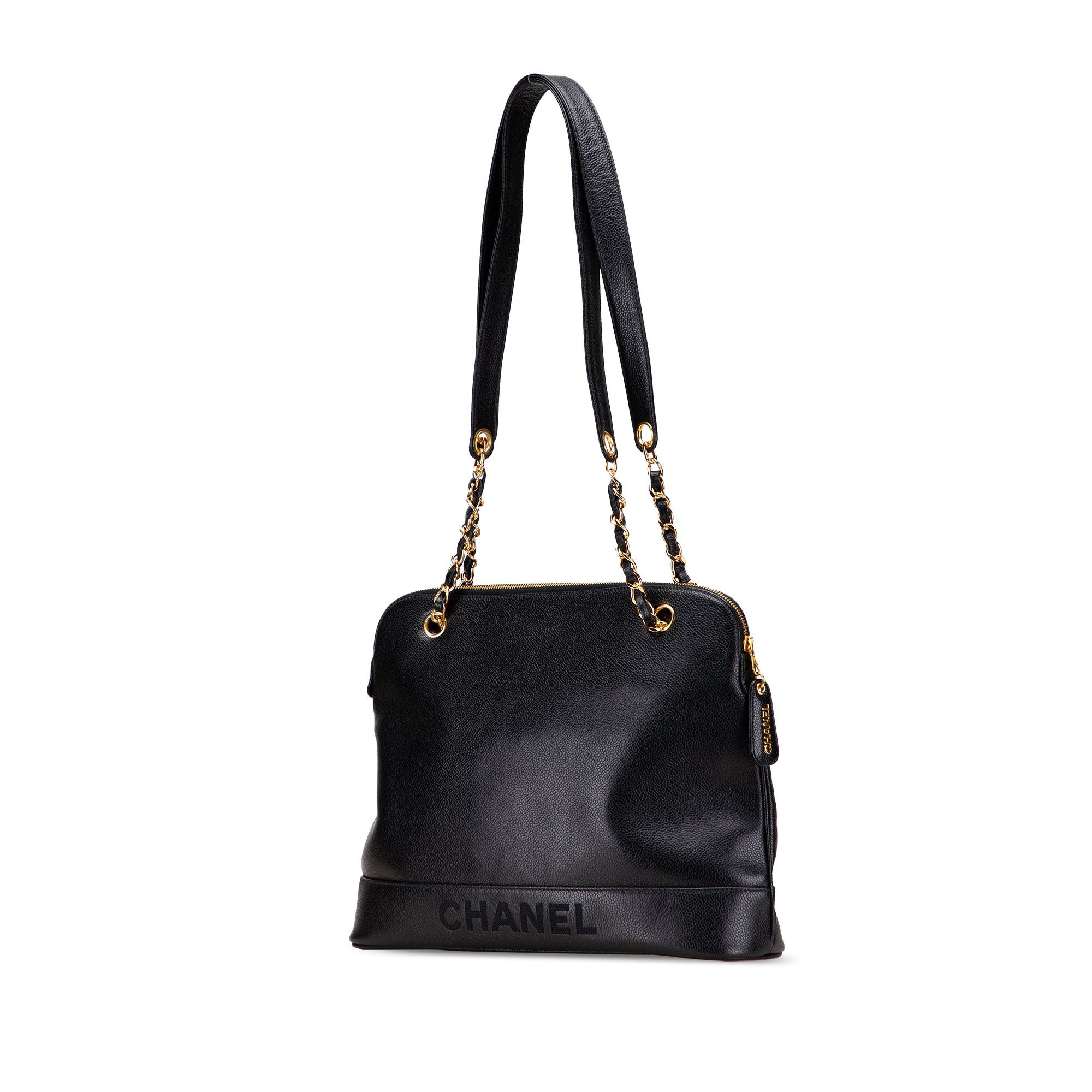 Chanel Caviar Logo Shoulder Bag Size ONE SIZE - 2 Thumbnail