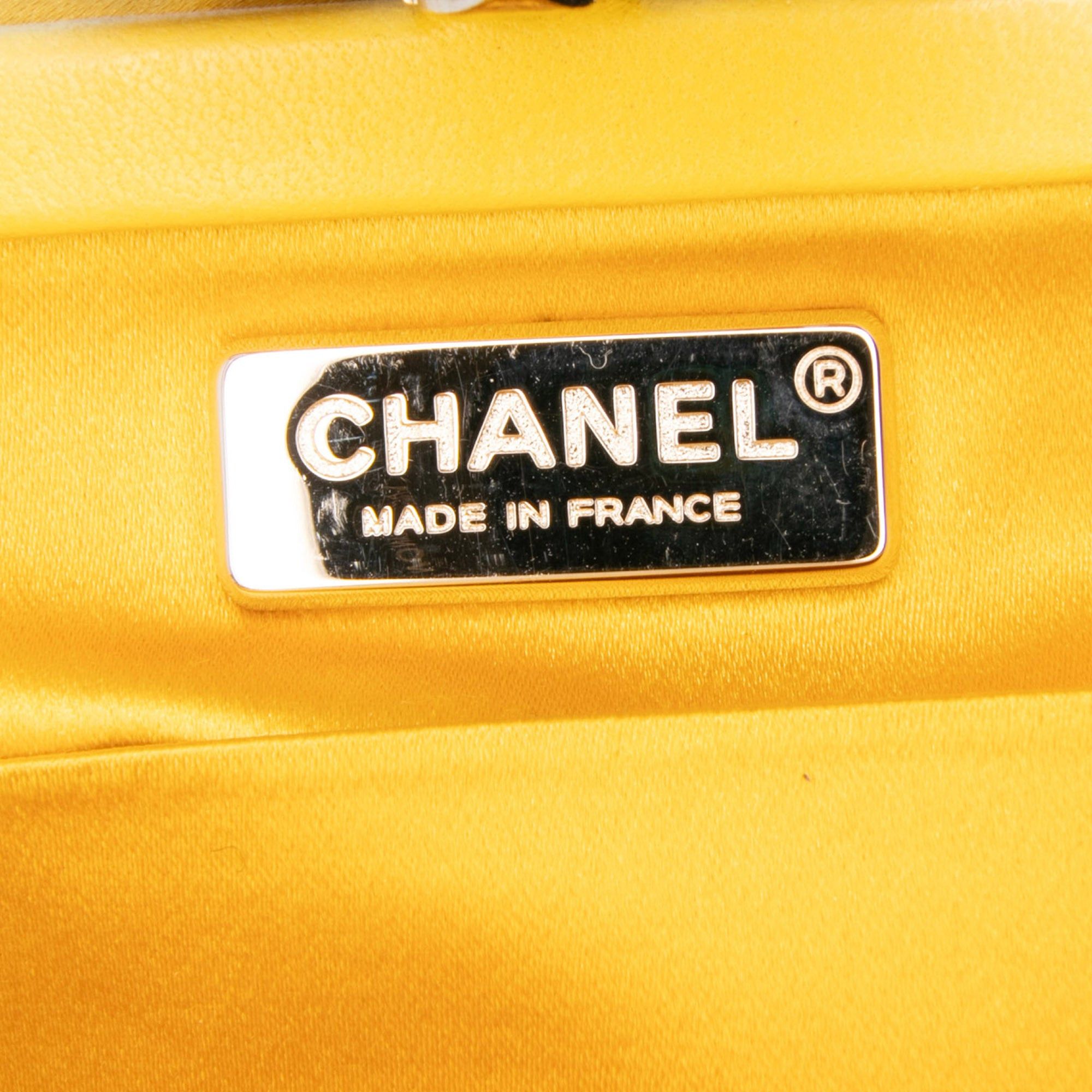 Chanel Satin Crystal Camellia Evening Frame Clutch Size ONE SIZE - 5 Thumbnail