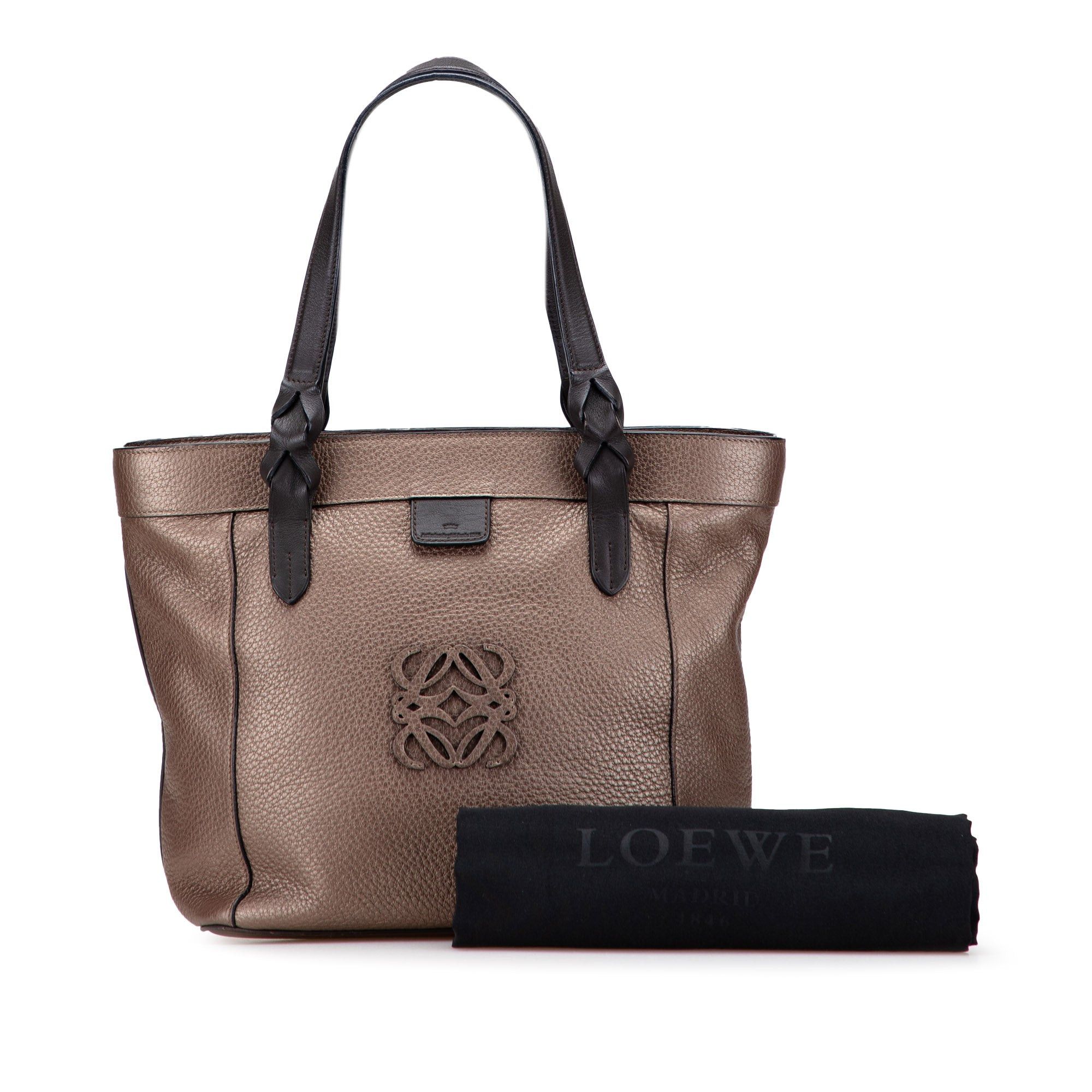 Loewe Anagram Leather Fusta Tote Size ONE SIZE - 11 Thumbnail