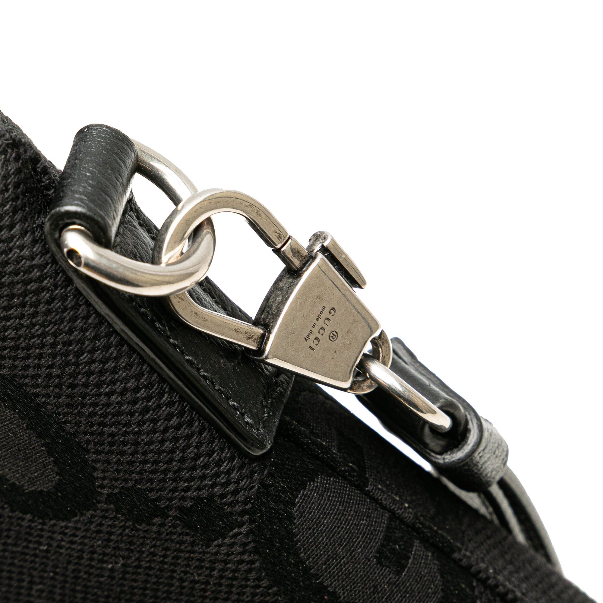 Gucci Jumbo GG Canvas Clutch on Strap Size ONE SIZE - 8 Thumbnail