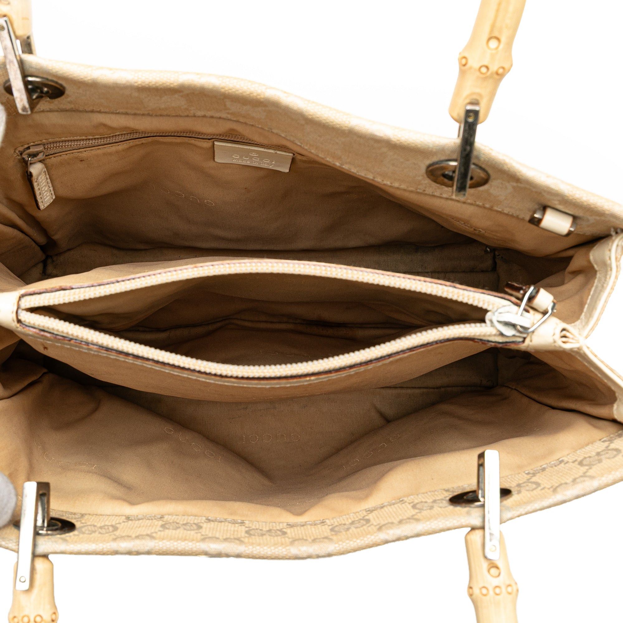 Gucci GG Canvas Bamboo Satchel Size ONE SIZE - 4 Thumbnail