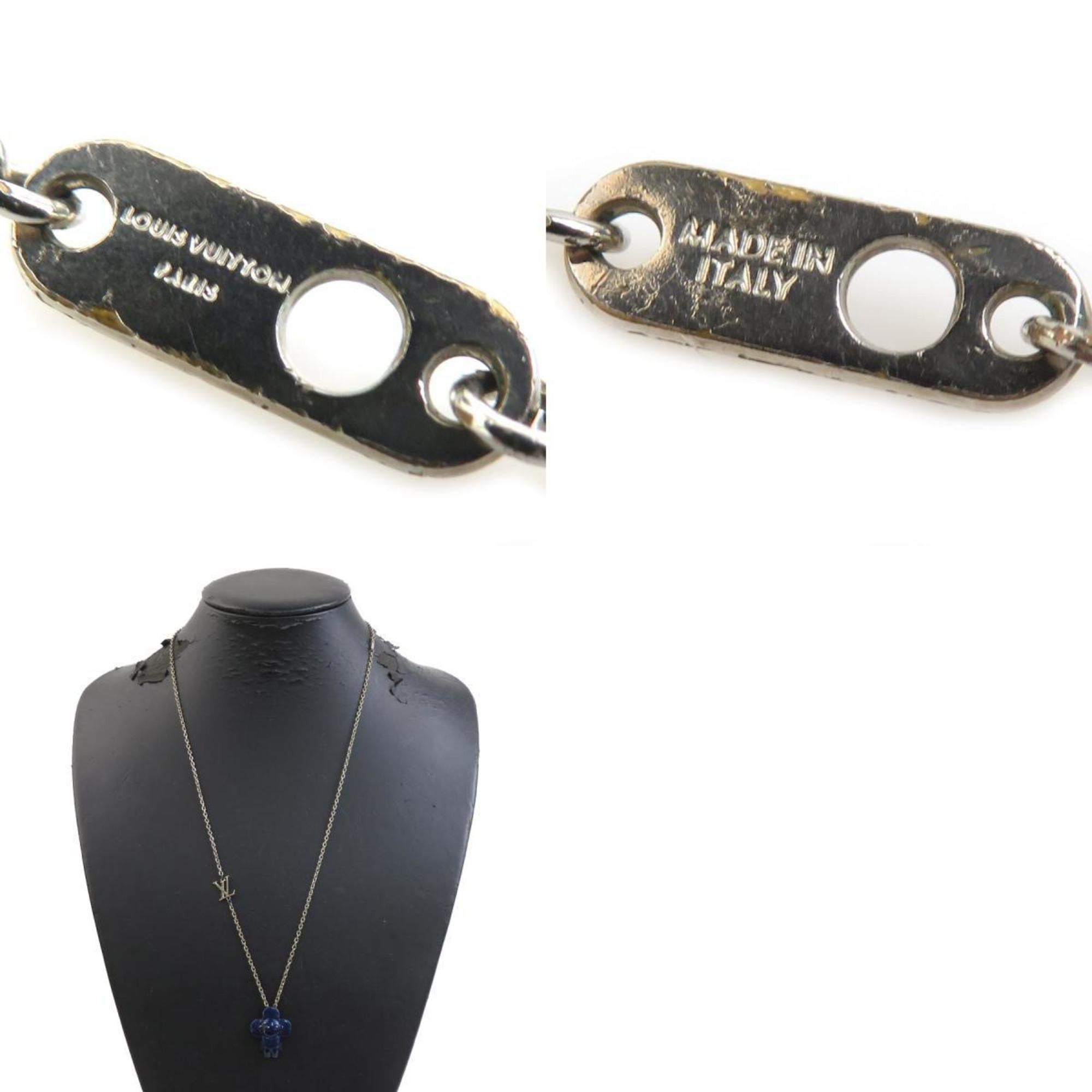 Louis Vuitton Louis Vuitton Collier Vivienne Metal Necklace in Navy/Silver for Women, MP3194 e61496a Size ONE SIZE - 5 Thumbnail